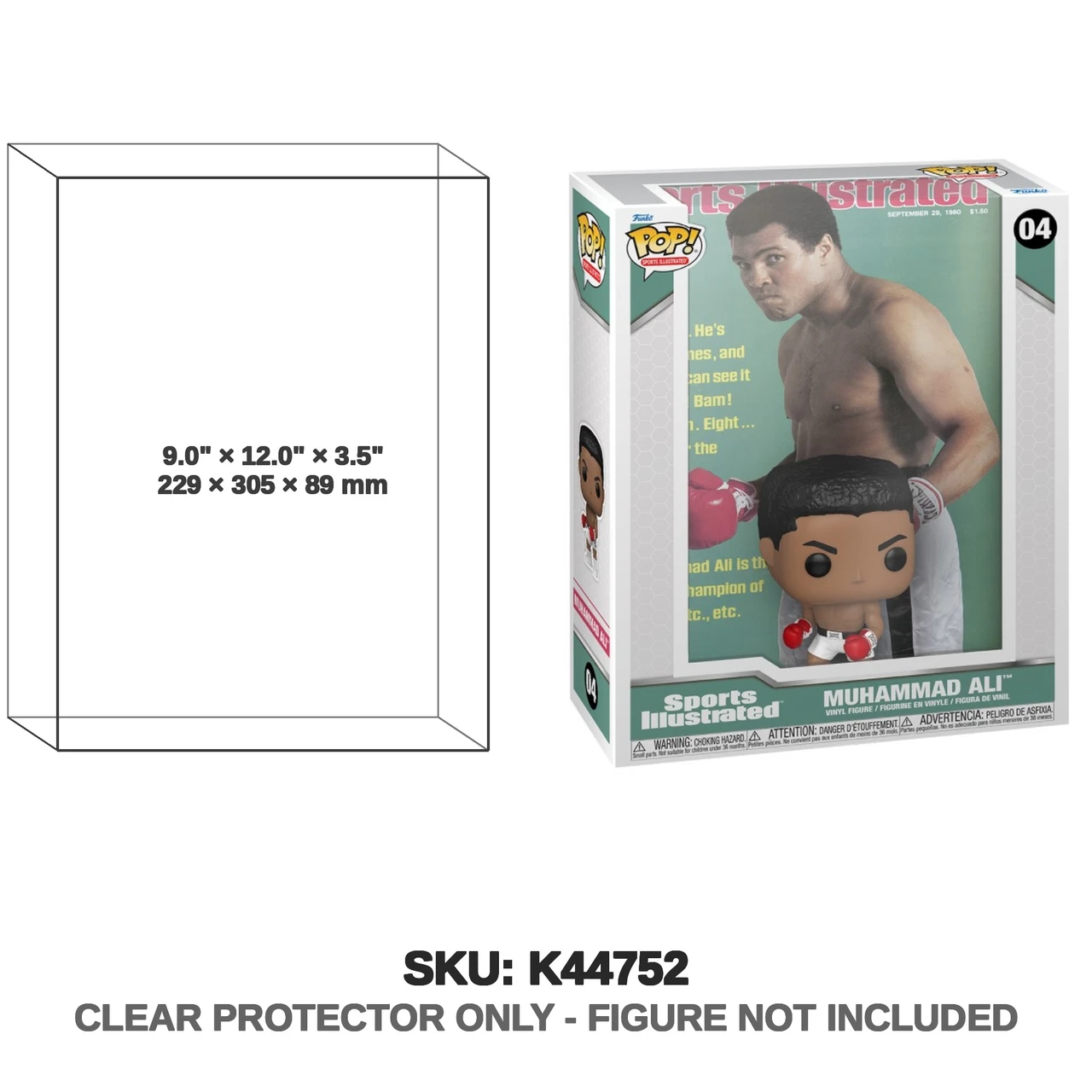 Muhammad Ali Sports Illustrated Cover Figure