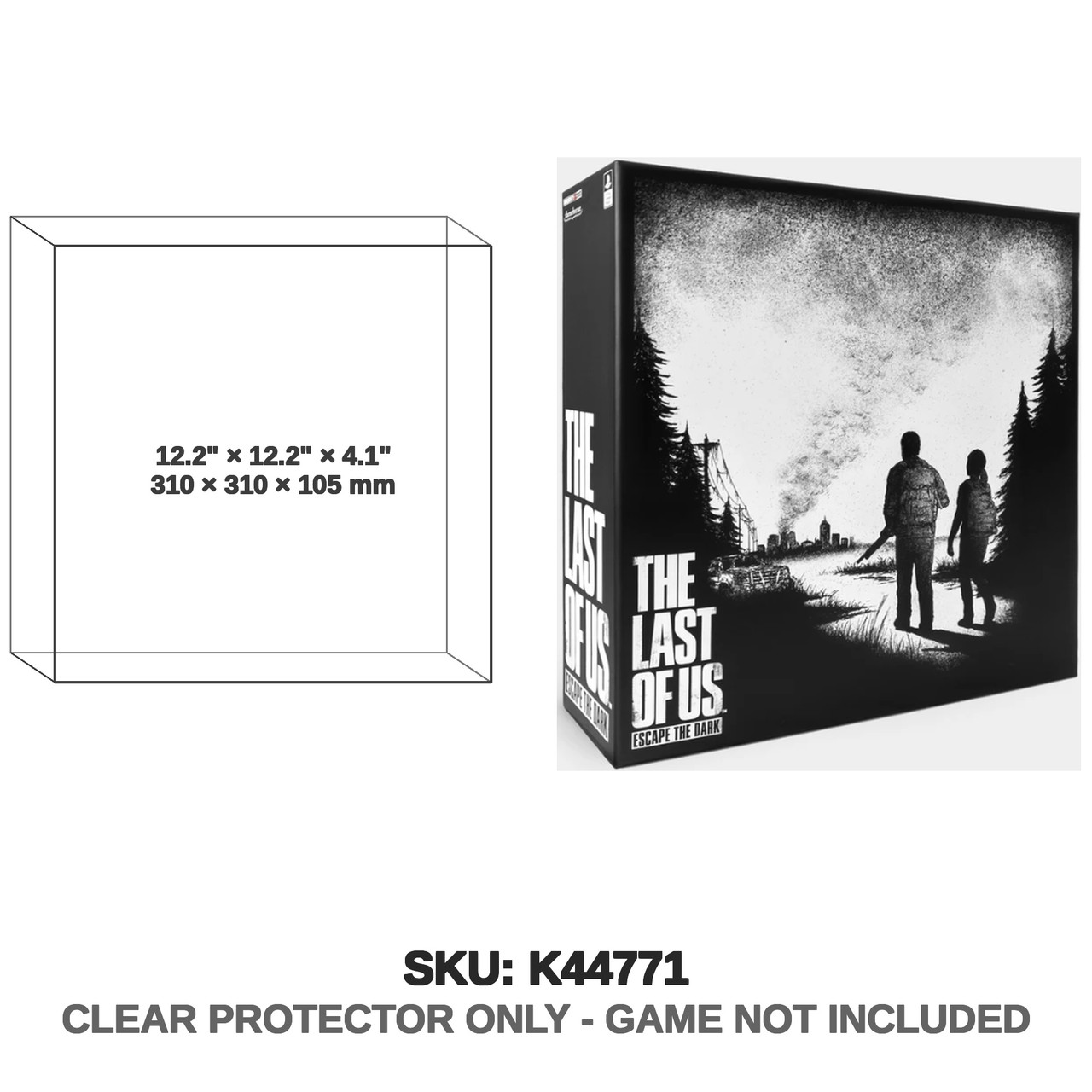 Hasbro The Last of Us ESCAPE THE DARK Board Game