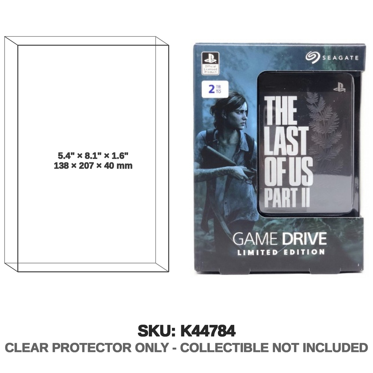 Seagate The Last of Us Part II PS4 Game Drive 2TB