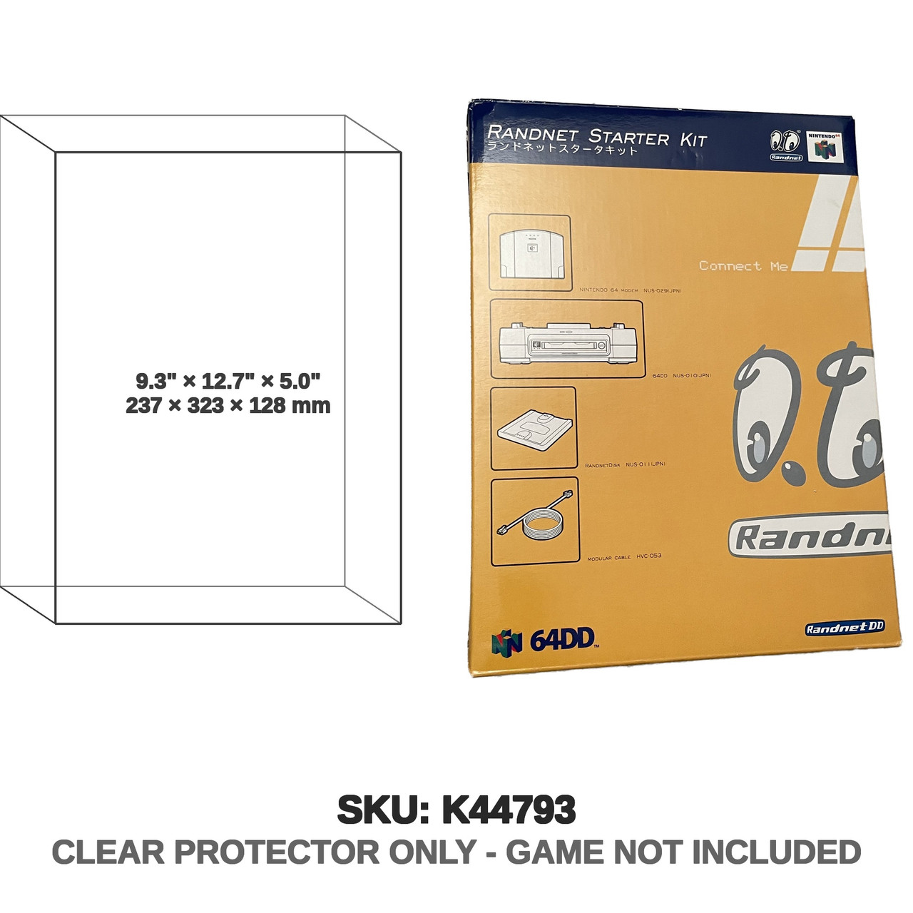 Nintendo 64 64DD Randnet Starter Kit Adapter