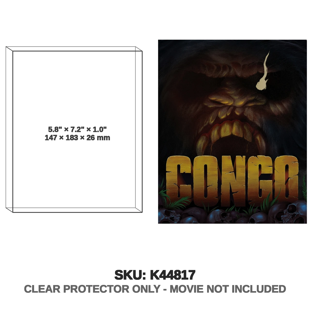 Congo 4K Limited Edition Deluxe Magnet Box