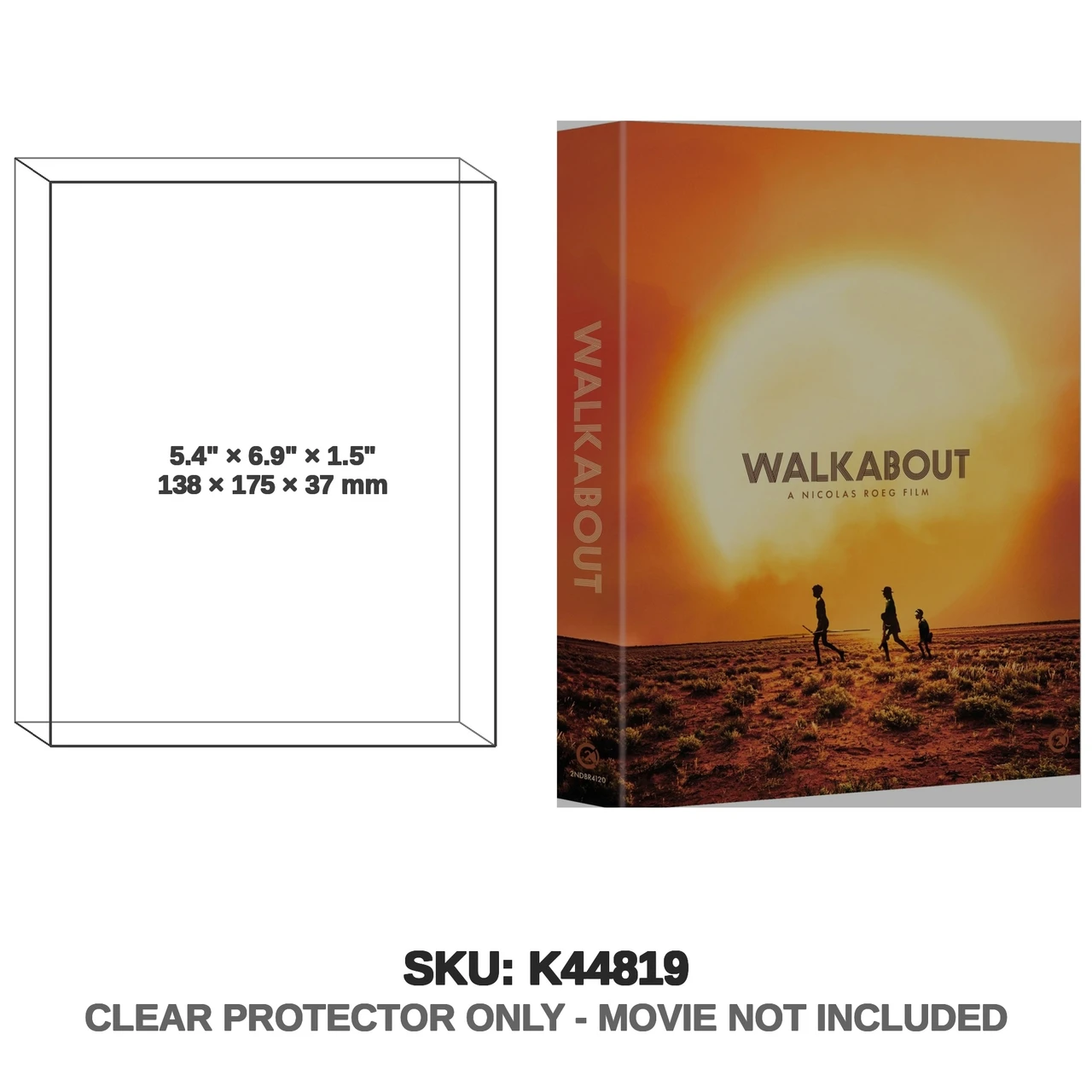 Second Sight Films Walkabout Limited Edition Blu-ray