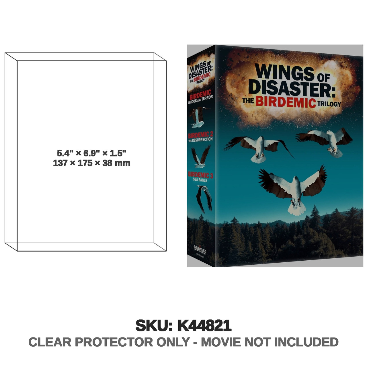 Mill Creek Entertainment Birdemic Wings of Disaster Trilogy Blu-ray