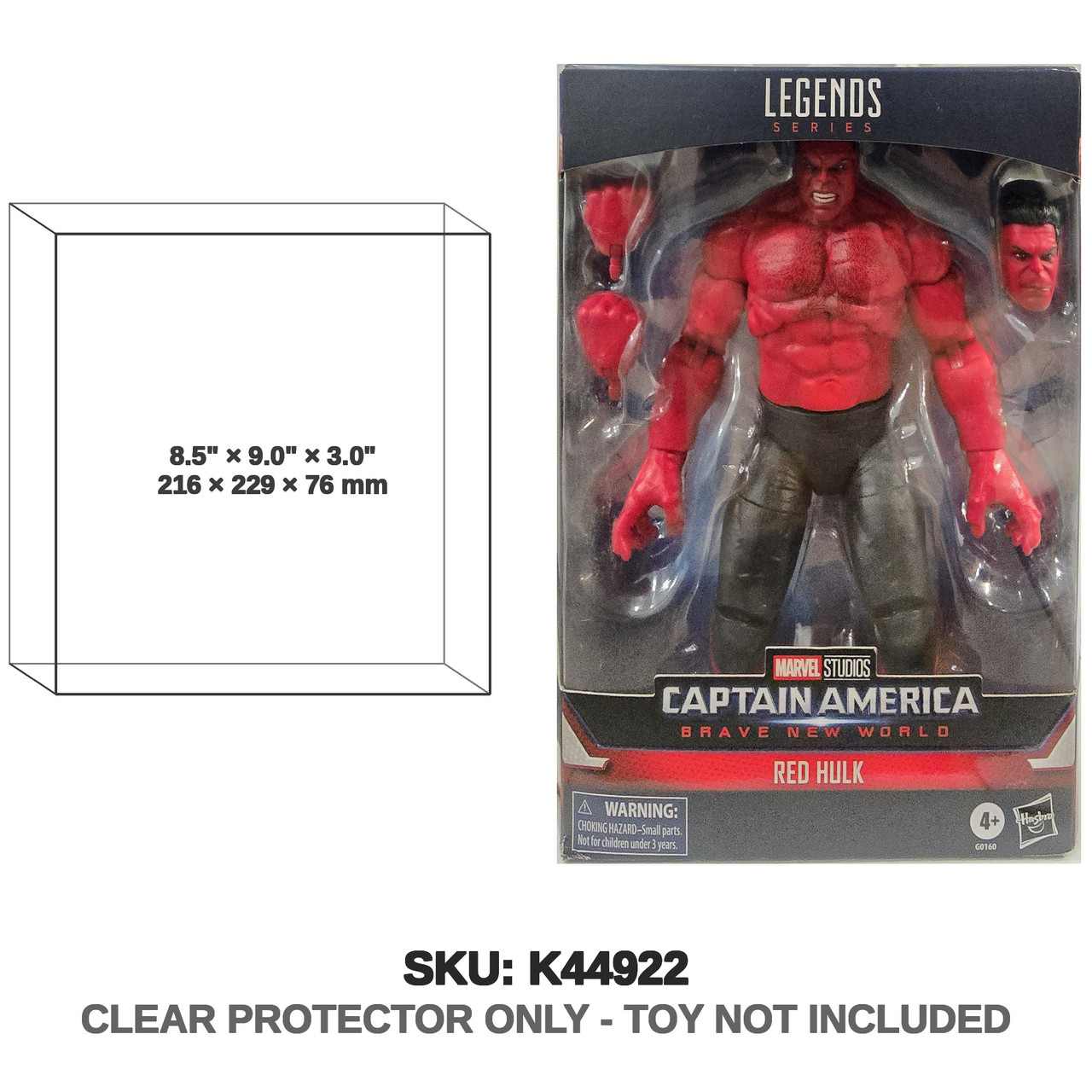Red Hulk Captain America Brave New World Marvel Legends Figure