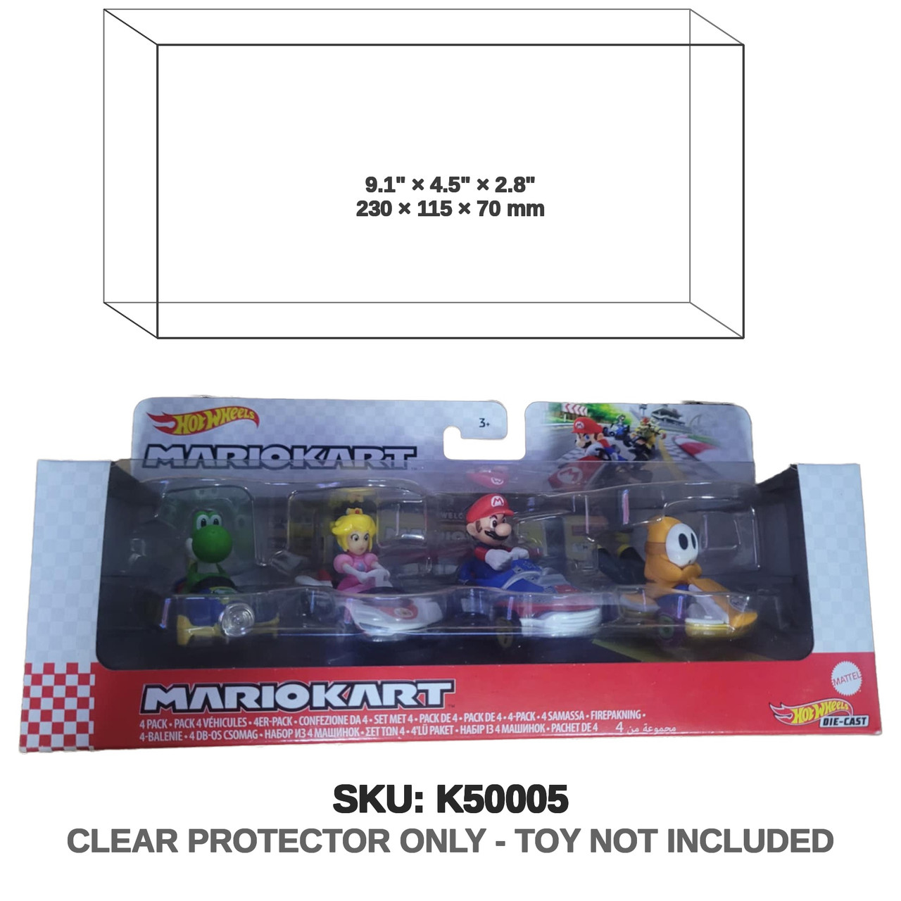 Mario Kart Hot Wheels Die-Cast Vehicle