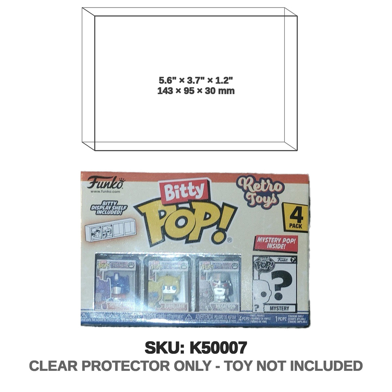 Funko Bitty Pop! 4-pack Transformers Funko Bitty Pop! 4-pack Transformers