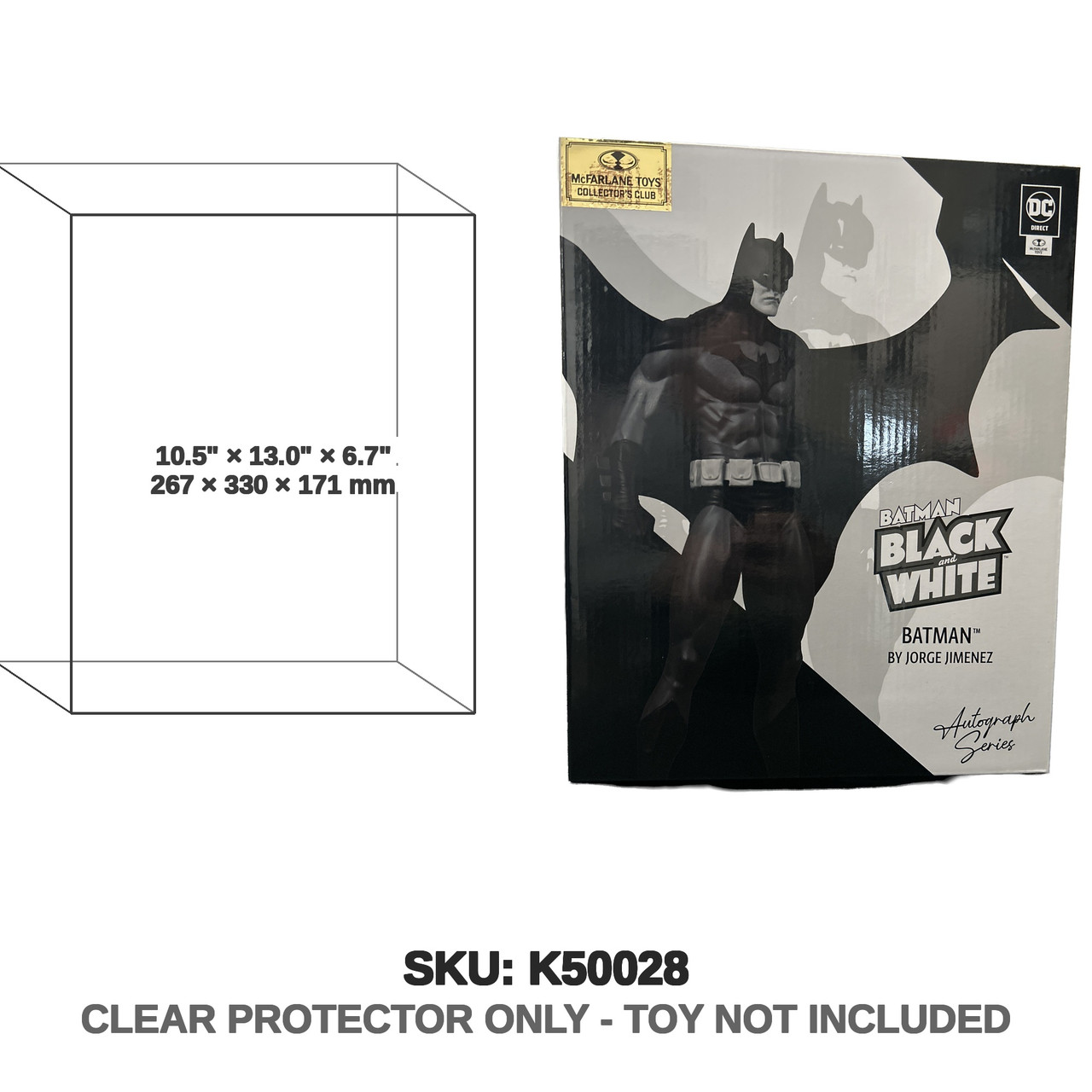 Batman Black and White DC Multiverse Figure