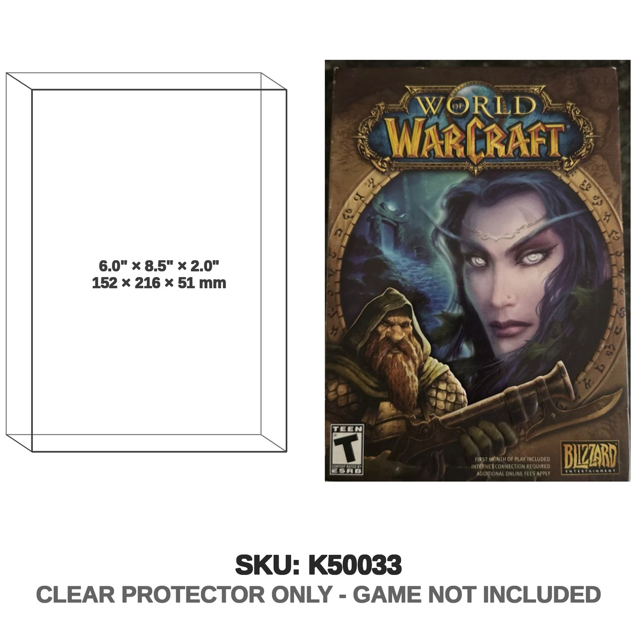 2004 World Of Warcraft Original Box