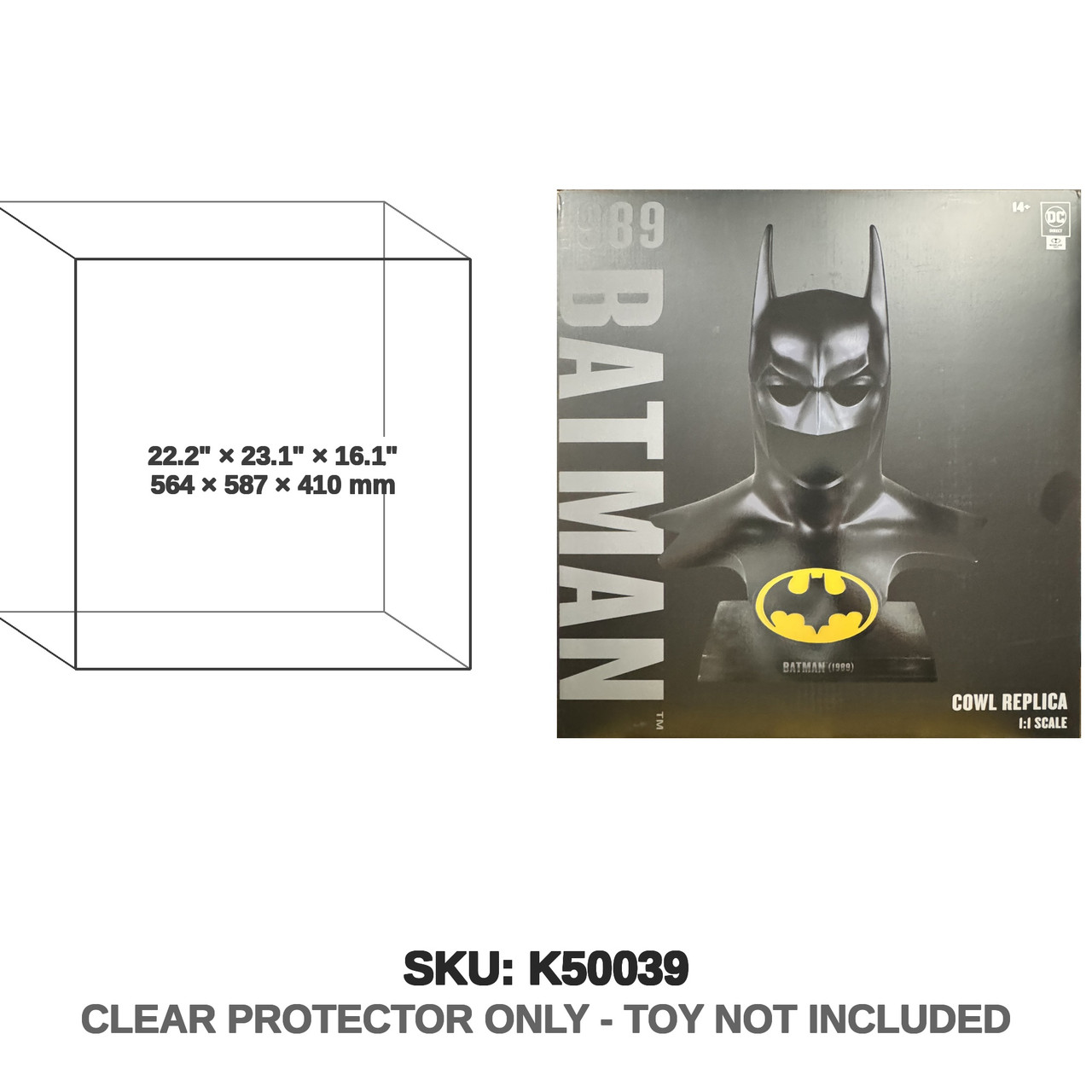 DC Collectibles Batman Ultra Replica 1:1 Cowl