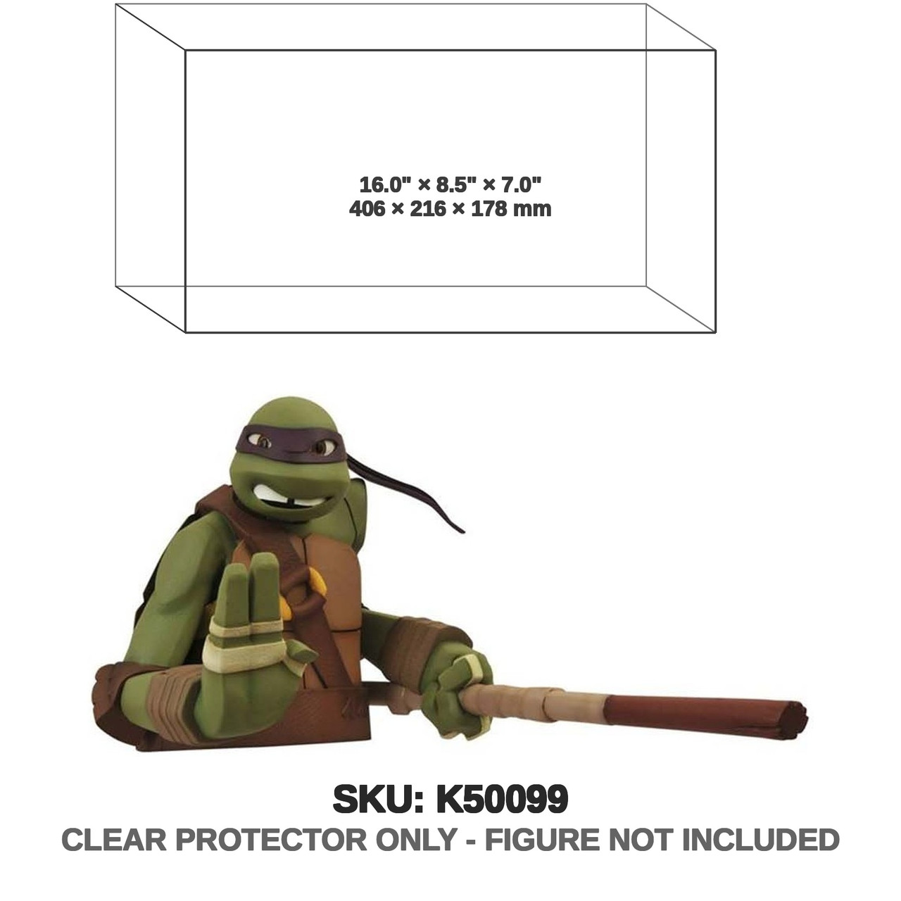 Diamond Select Toys Teenage Mutant Ninja Turtles Vinyl Bust Bank Donatello