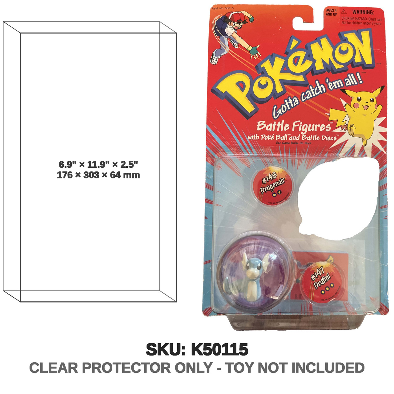 Pokemon Battle Figures with Poke Ball and Battle Discs