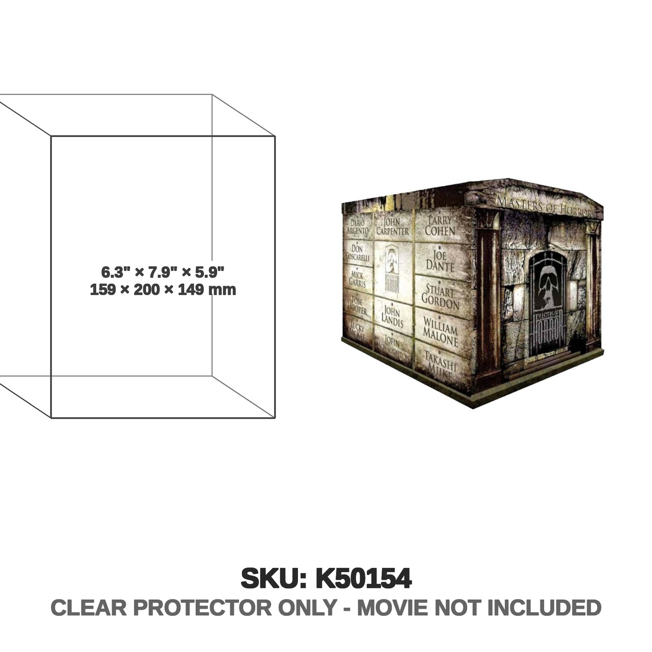 Masters of Horror Complete First Season DVD Mausoleum Box