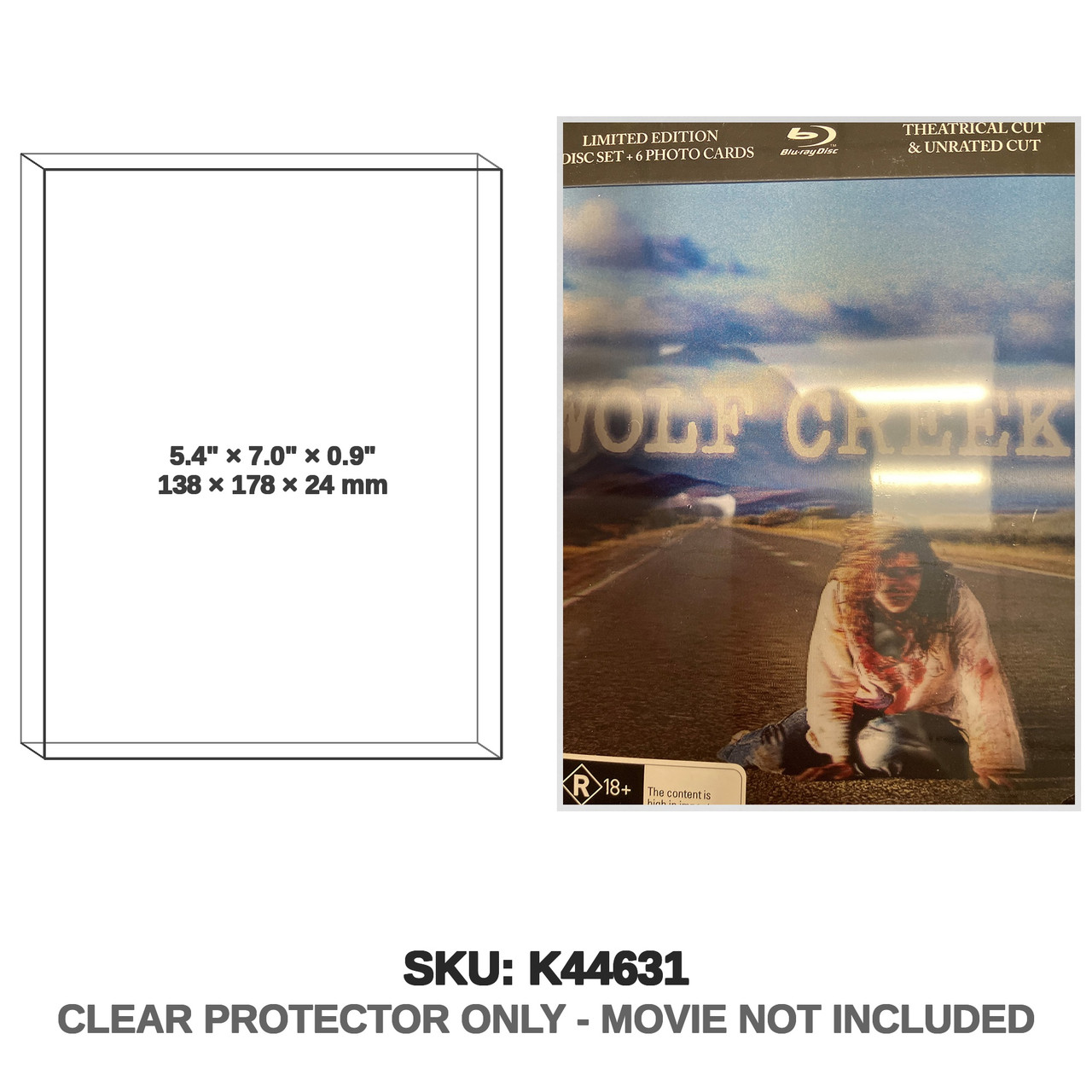 Wolf Creek Limited Edition Disc Set and 6 Photo Cards
