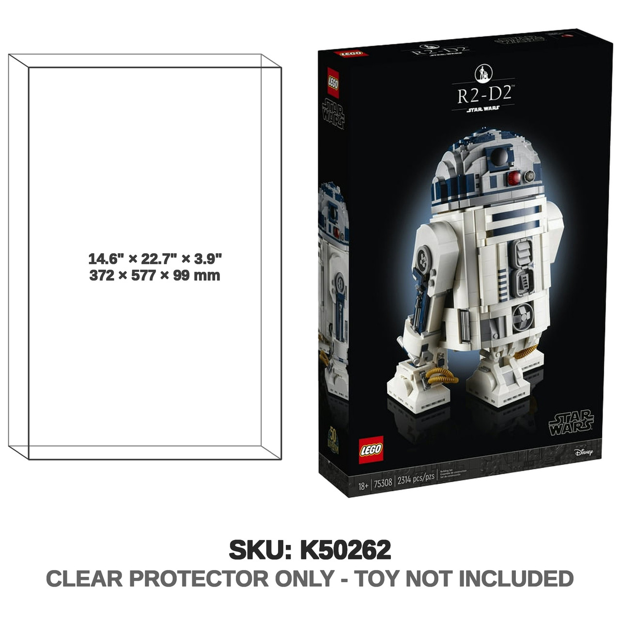 LEGO Star Wars R2-D2 75308 Droid Building Set
