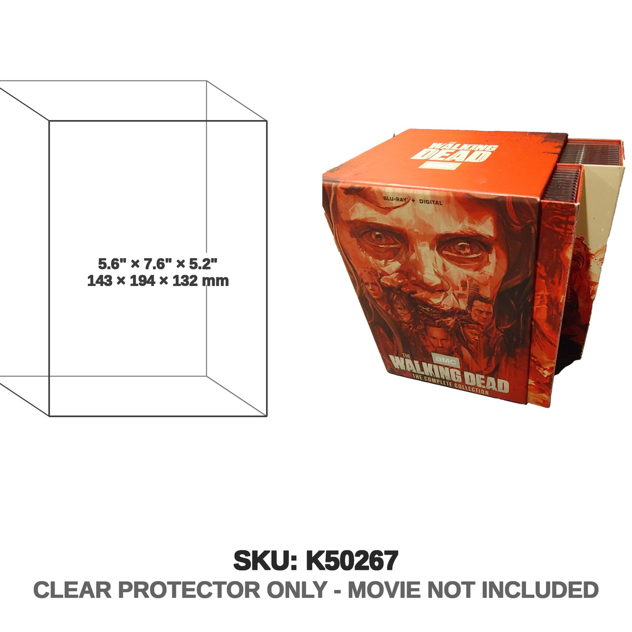 AMC The Walking Dead 54 Disc Set Complete Collection Blu-ray