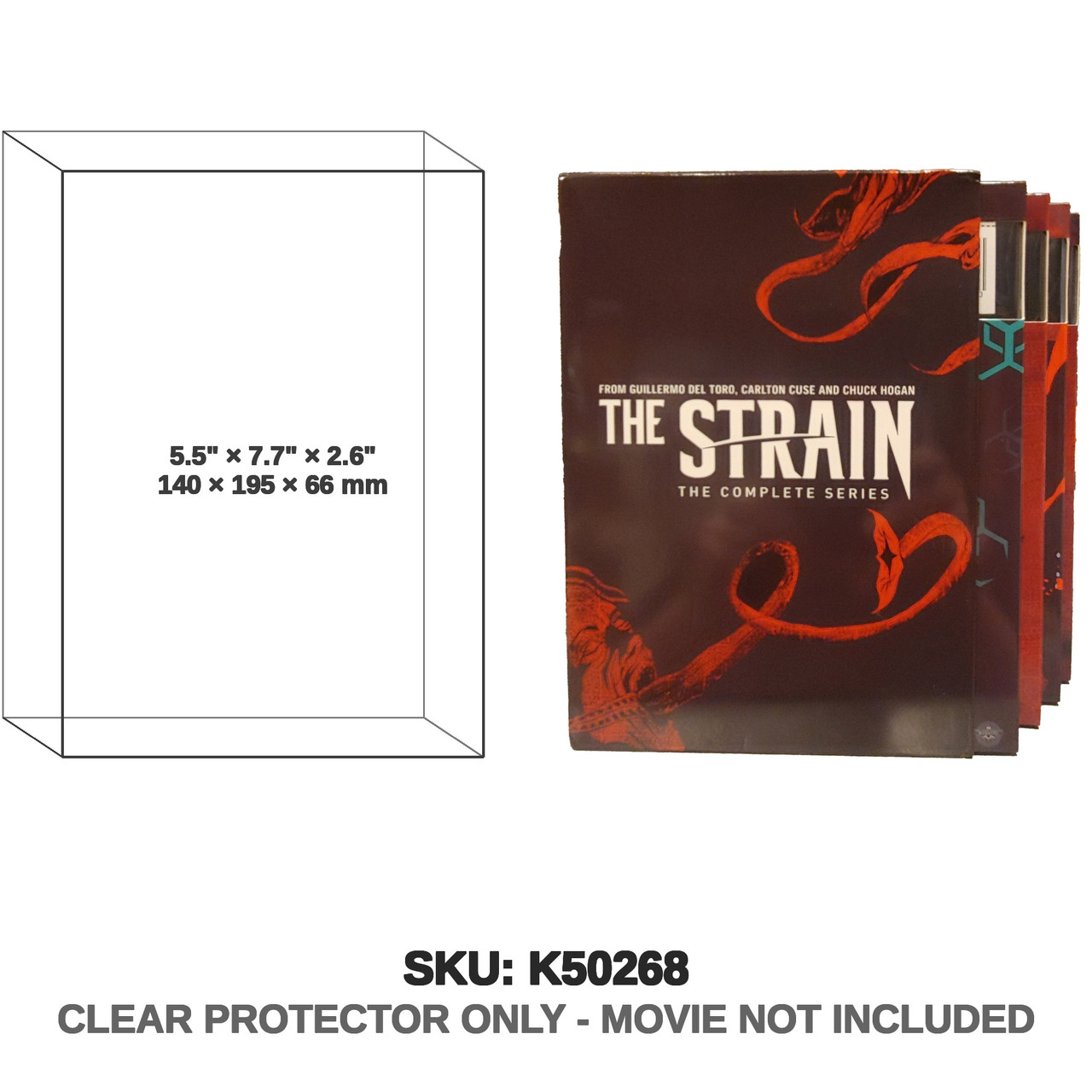 Mill Creek Entertainment The Strain Complete Series DVD 14 Disc