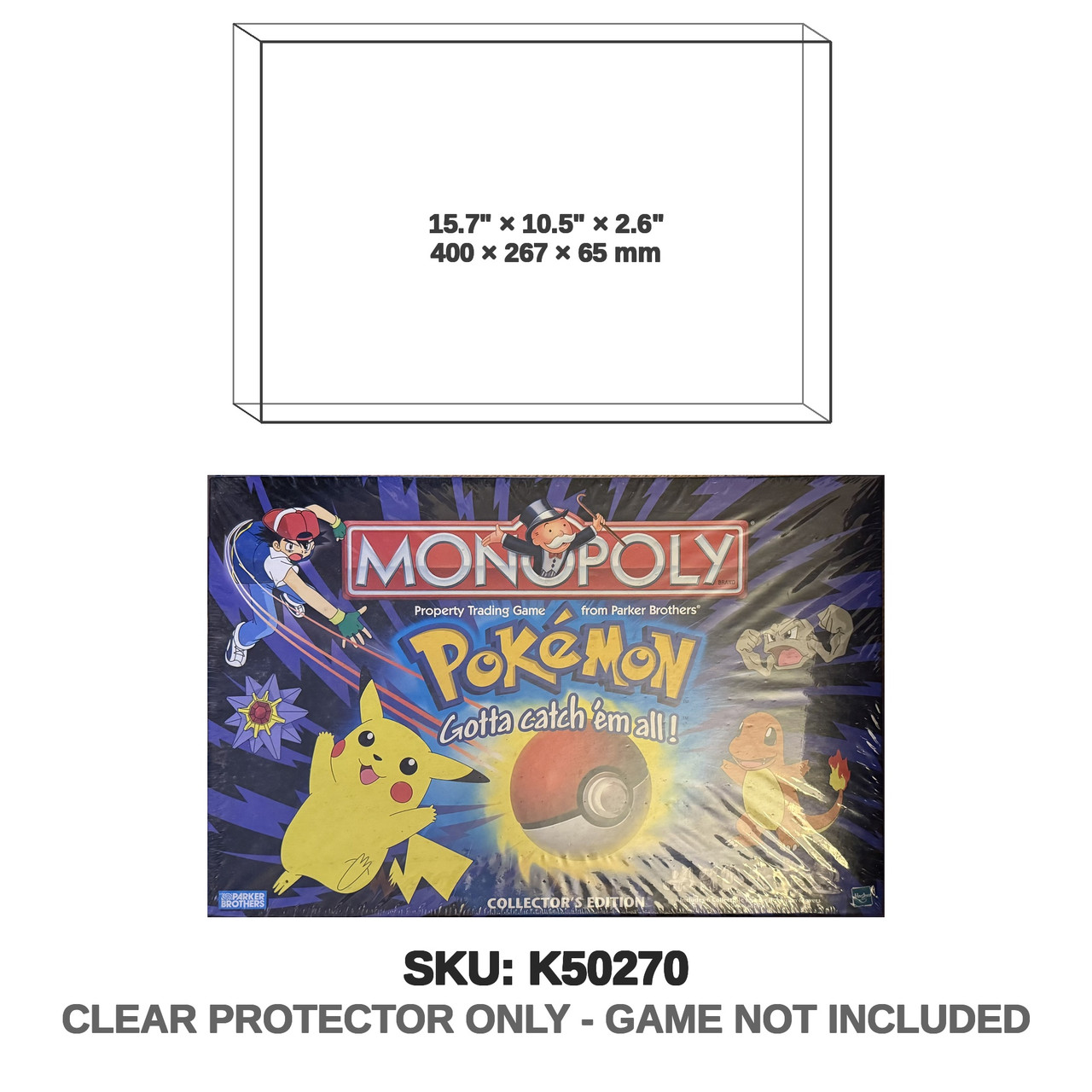 Hasbro Pokemon Monopoly Collector's Edition