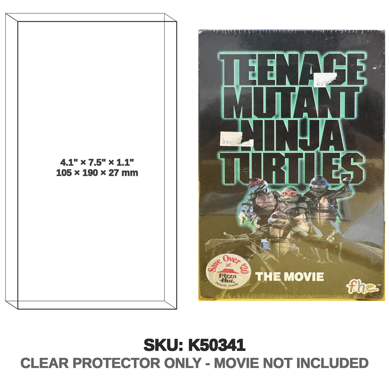 Teenage Mutant Ninja Turtles VHS