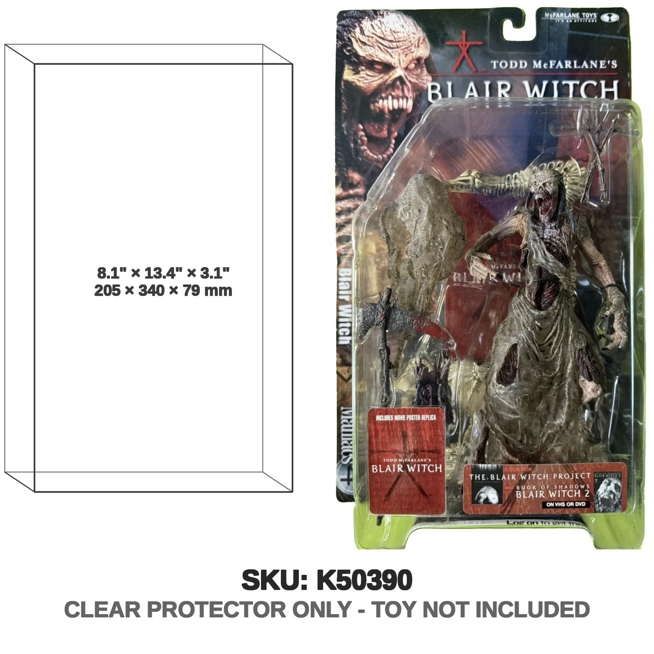 McFarlane Movie Maniacs Series 4 Blair Witch Dread Witch Variant