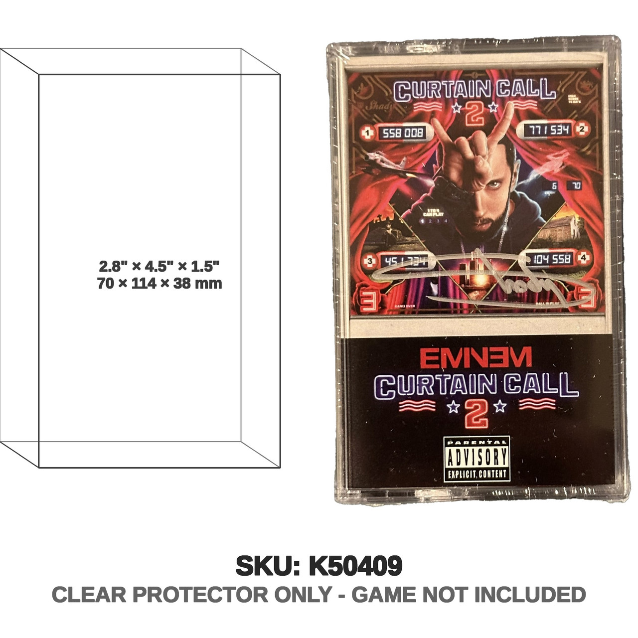 Eminem Curtain Call Double Cassette Eminem Curtain Call Double Cassette