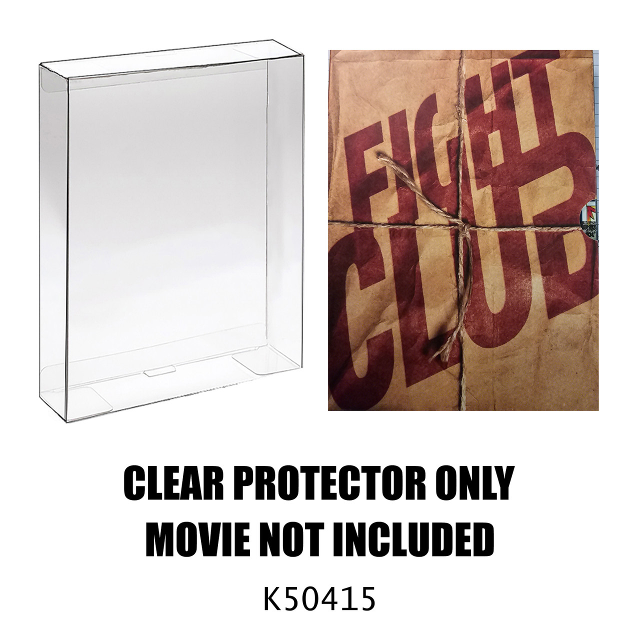 Protector For Fight Club DVD box