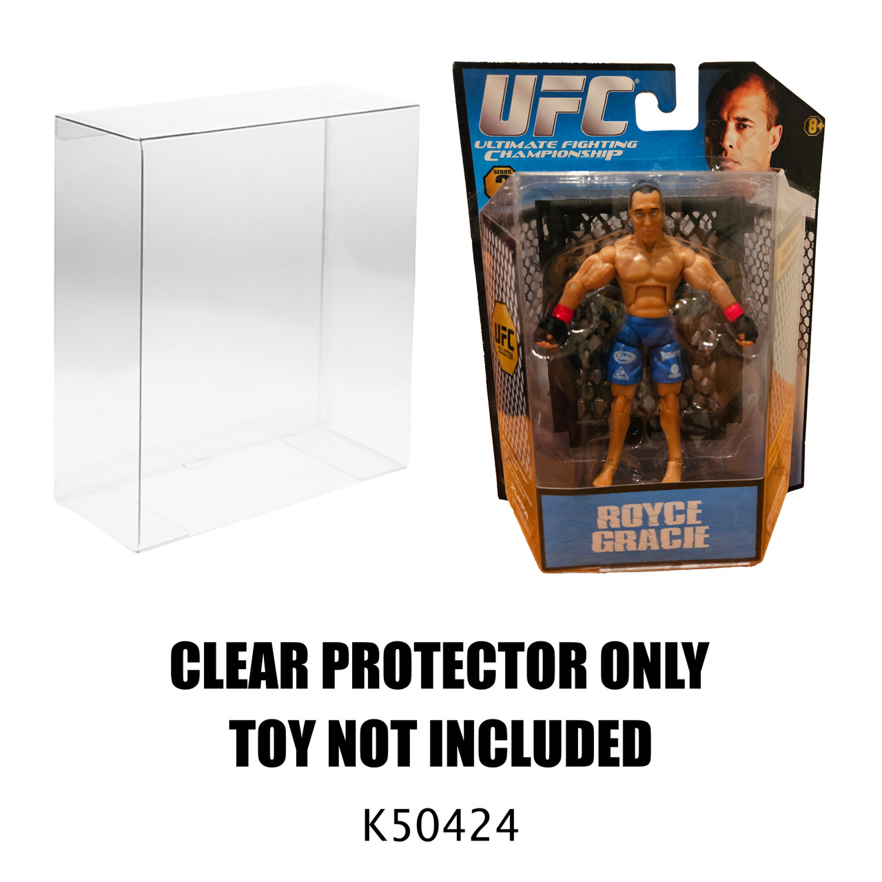 Protector For UFC Jakks Pacific Series 2 Royce Gracie
