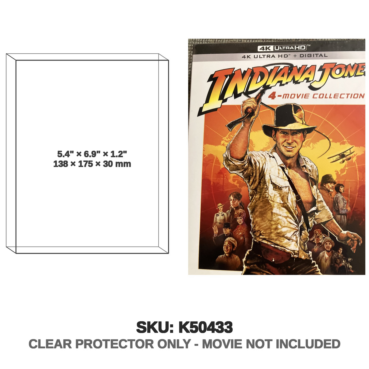 Indiana Jones 4-Movie Collection DVD
