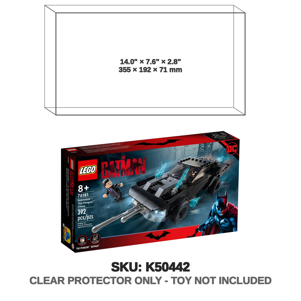 LEGO DC Comics 76181 Batmobile The Penguin Chase