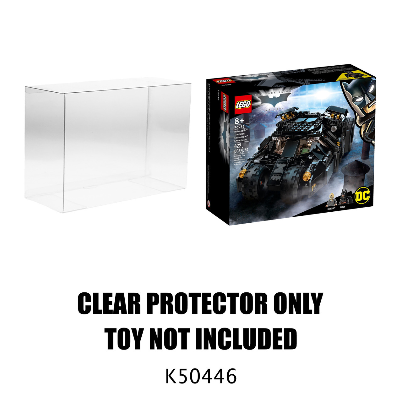 Protector For 76239 Batmobile Tumbler: Scarecrow Showdown