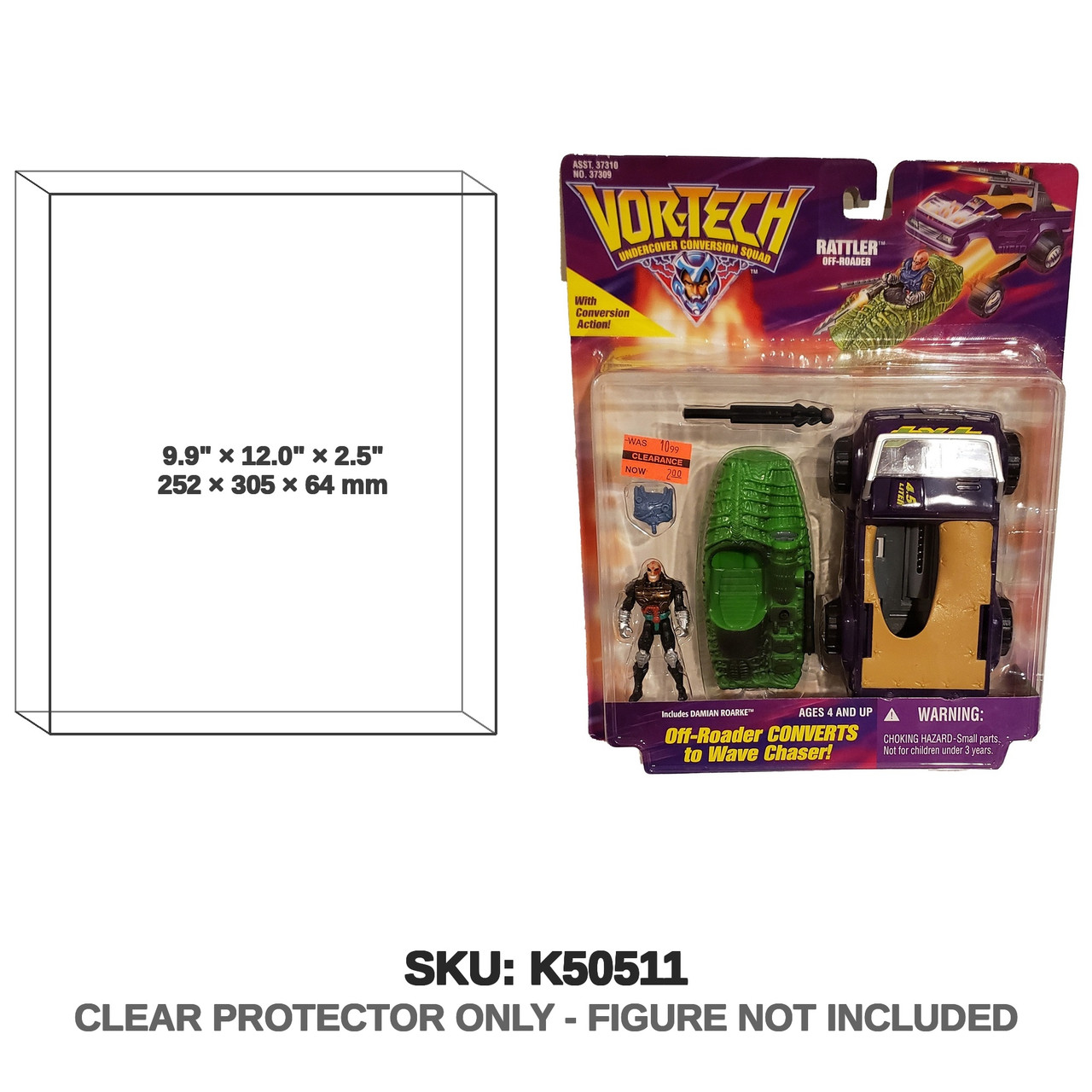 Kenner Vor-Tech Rattler Off-Roader 1996