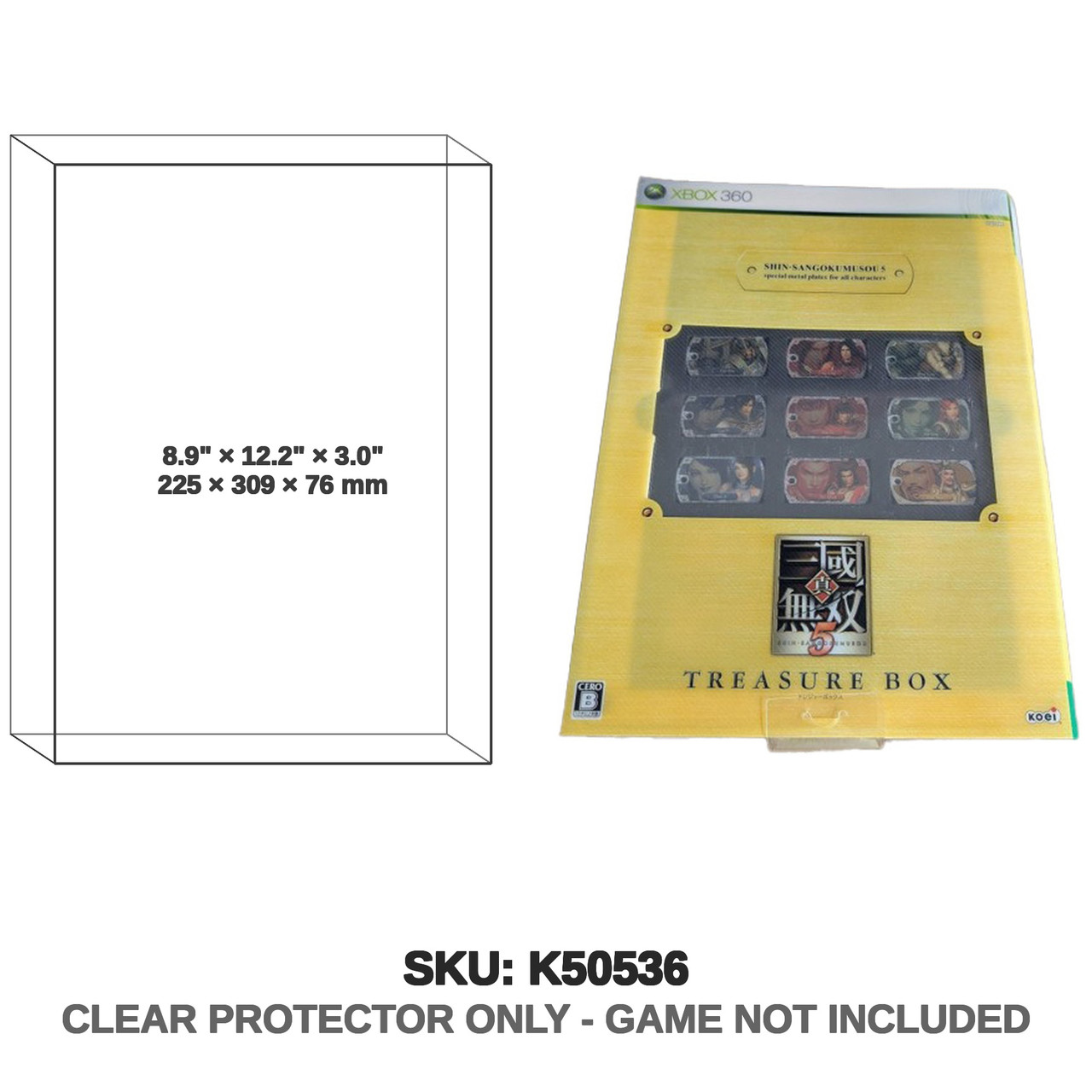 Microsoft Dynasty Warriors 6 Treasure Box Xbox 360