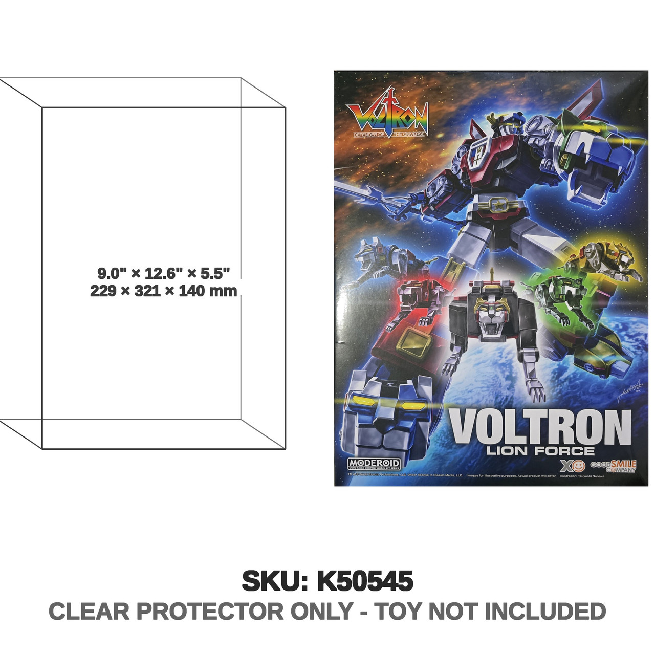 Voltron Moderoid Model Kit