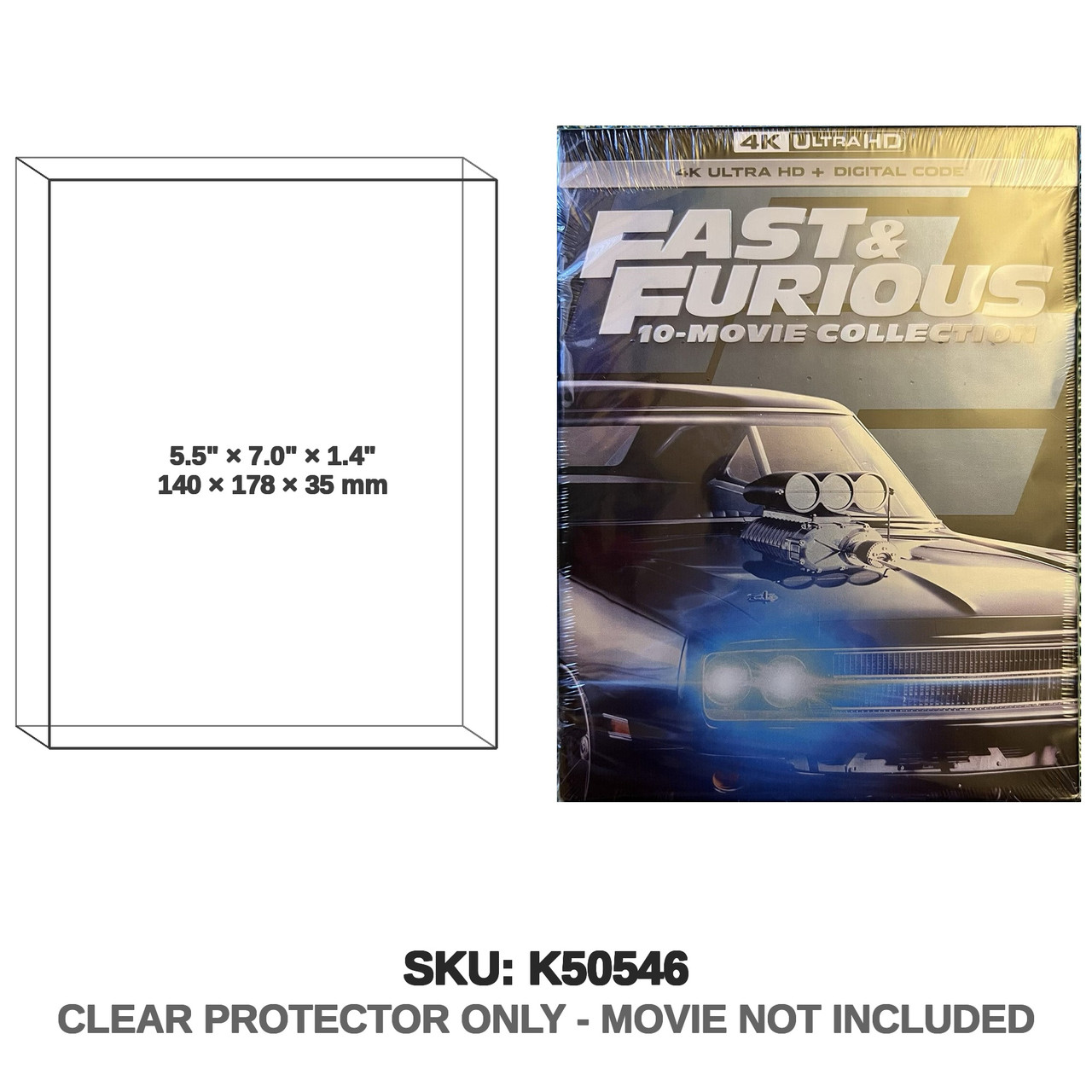 Fast & Furious 10-Movie Collection DVD