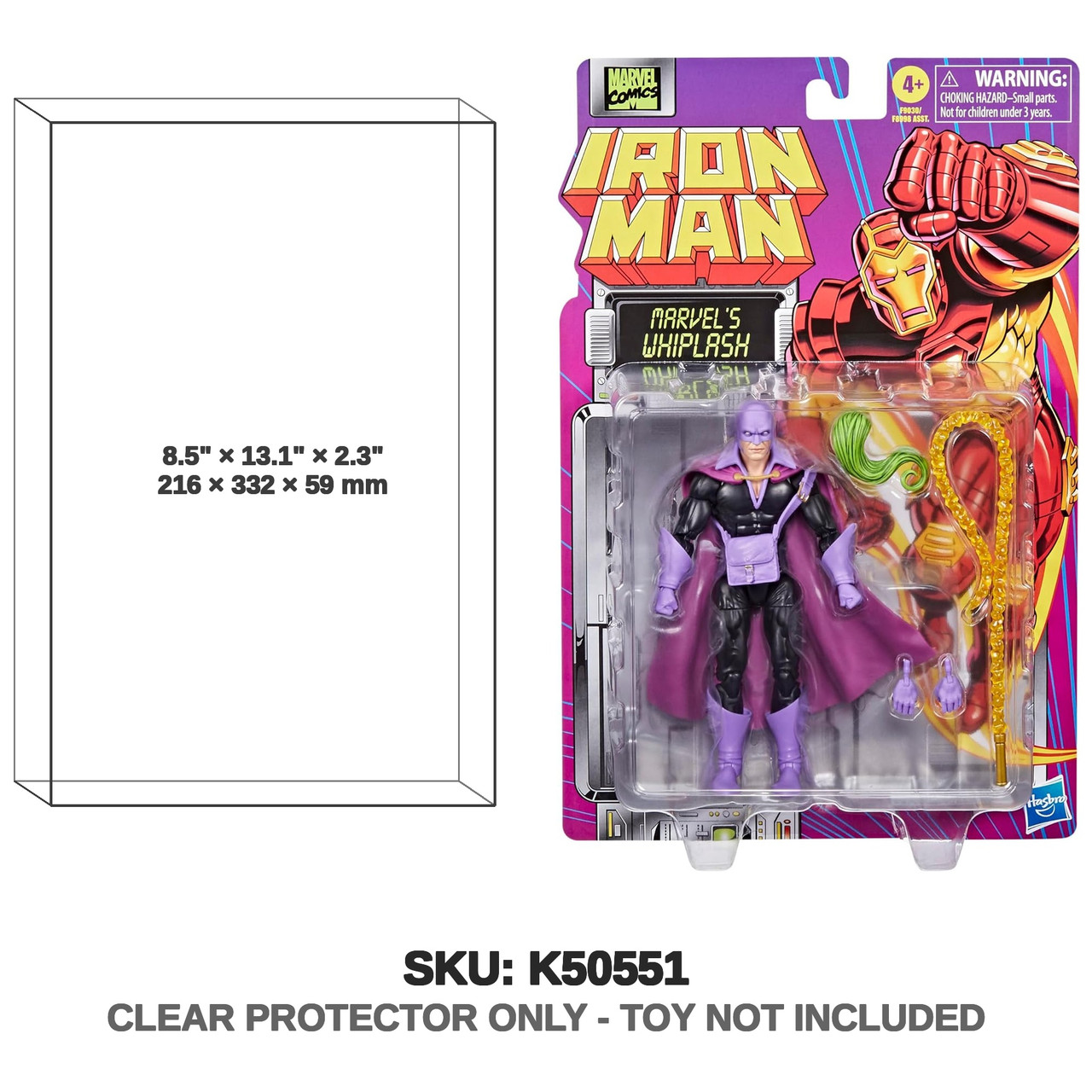 Whiplash Marvel Legends Retro Vintage 2024 Figure
