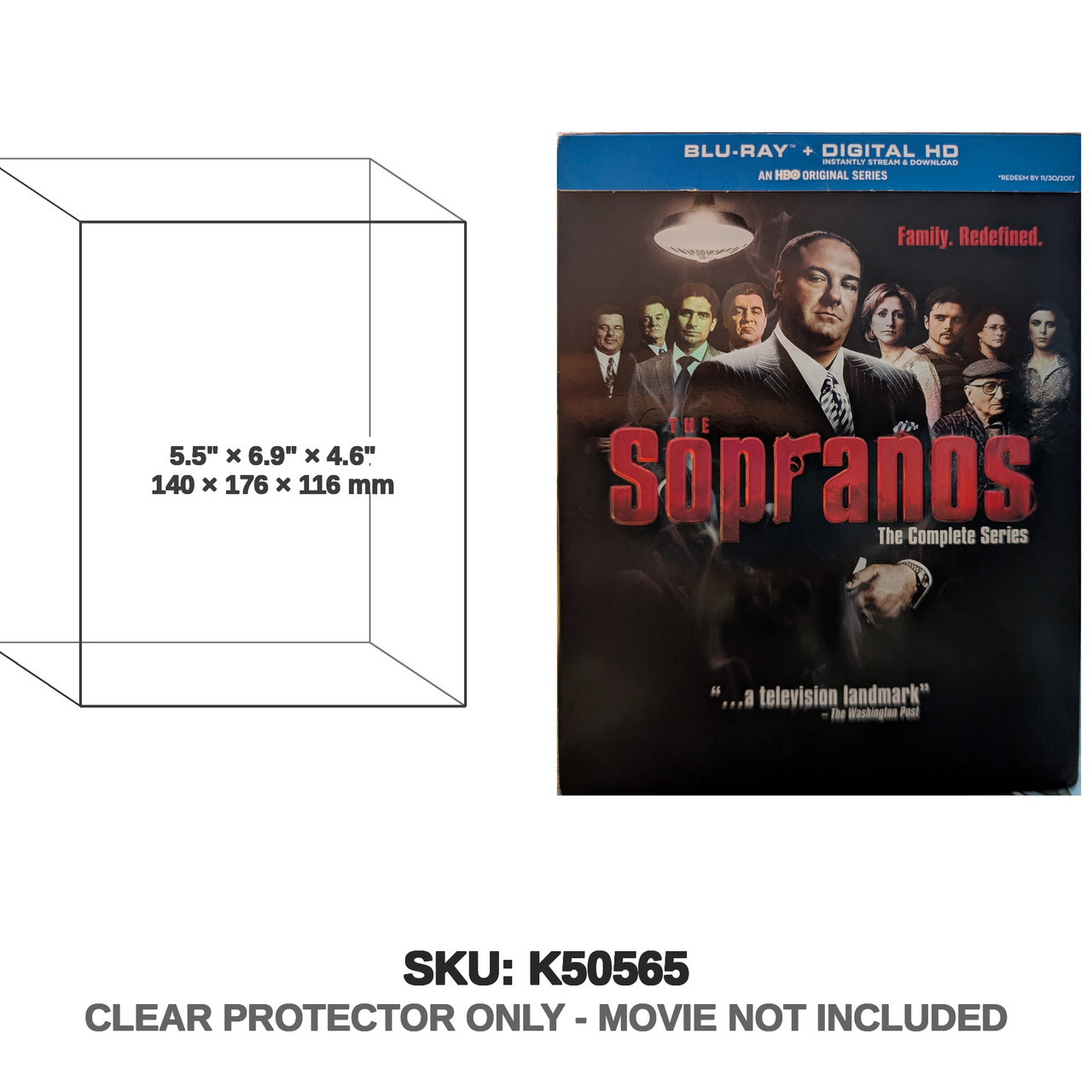 Warner Bros. The Sopranos Complete Series North American Blu-ray Digital Copy 2014