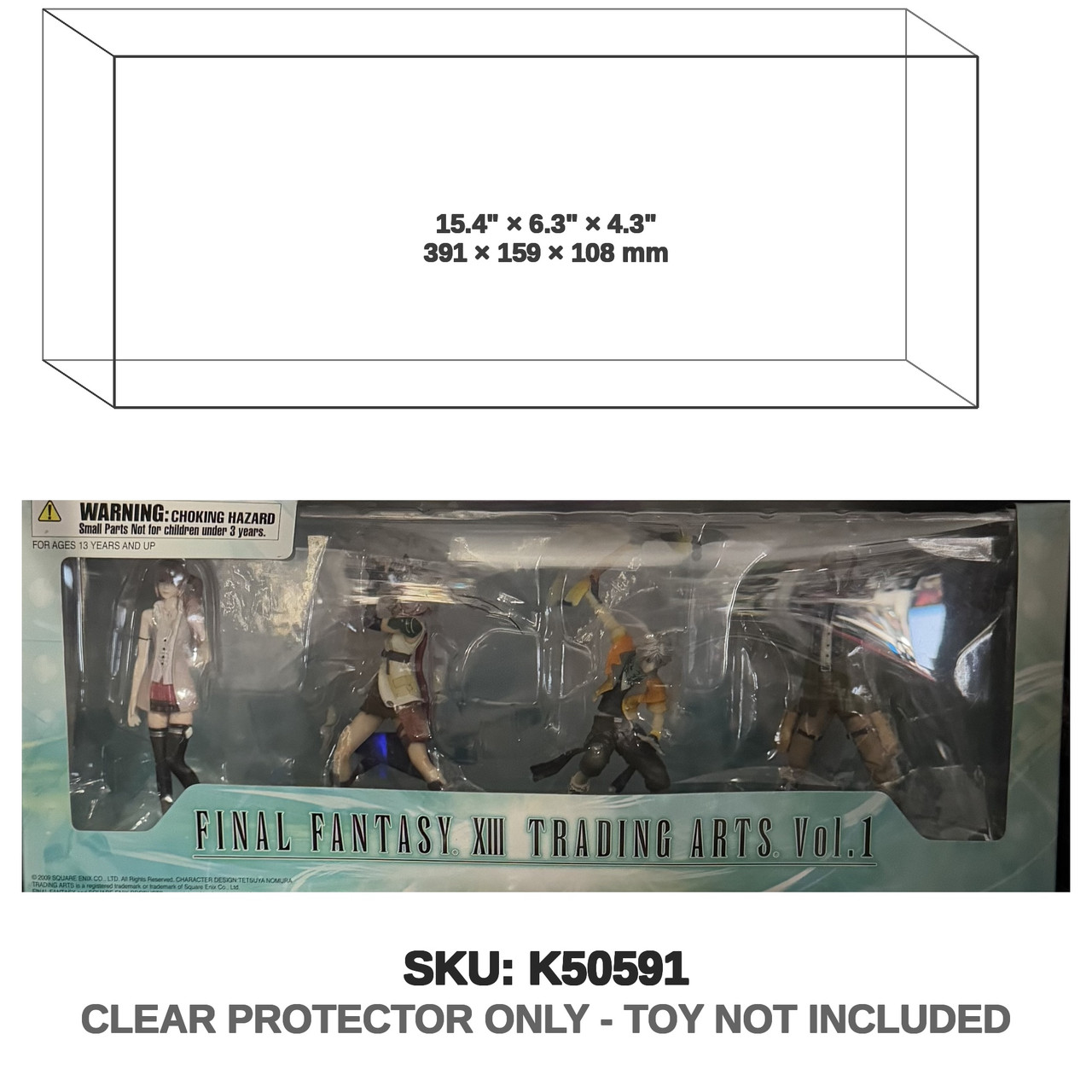 Square Enix Final Fantasy XIII Trading Arts Vol 1 Figures