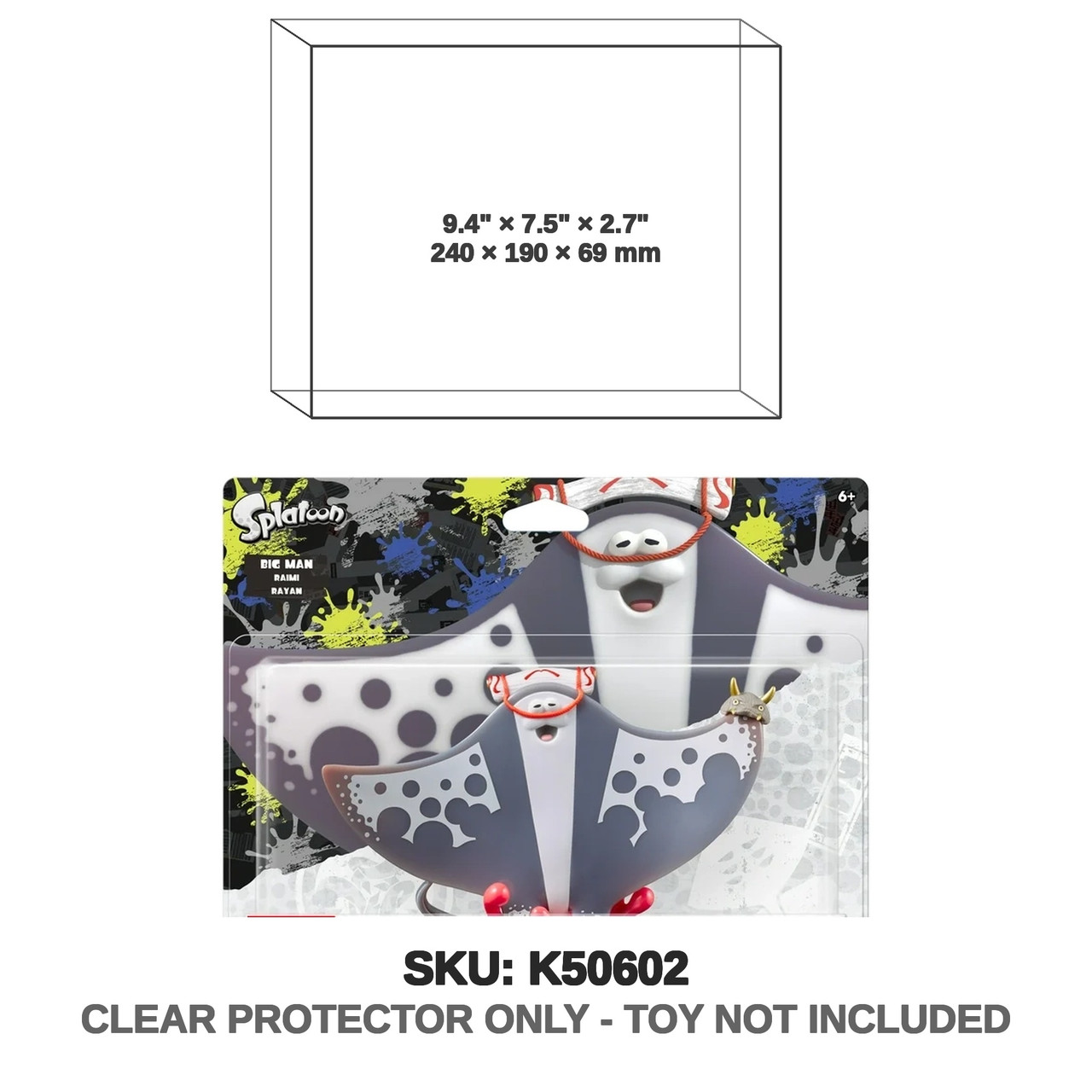 Amiibo Splatoon Big Man Raimi Rayan