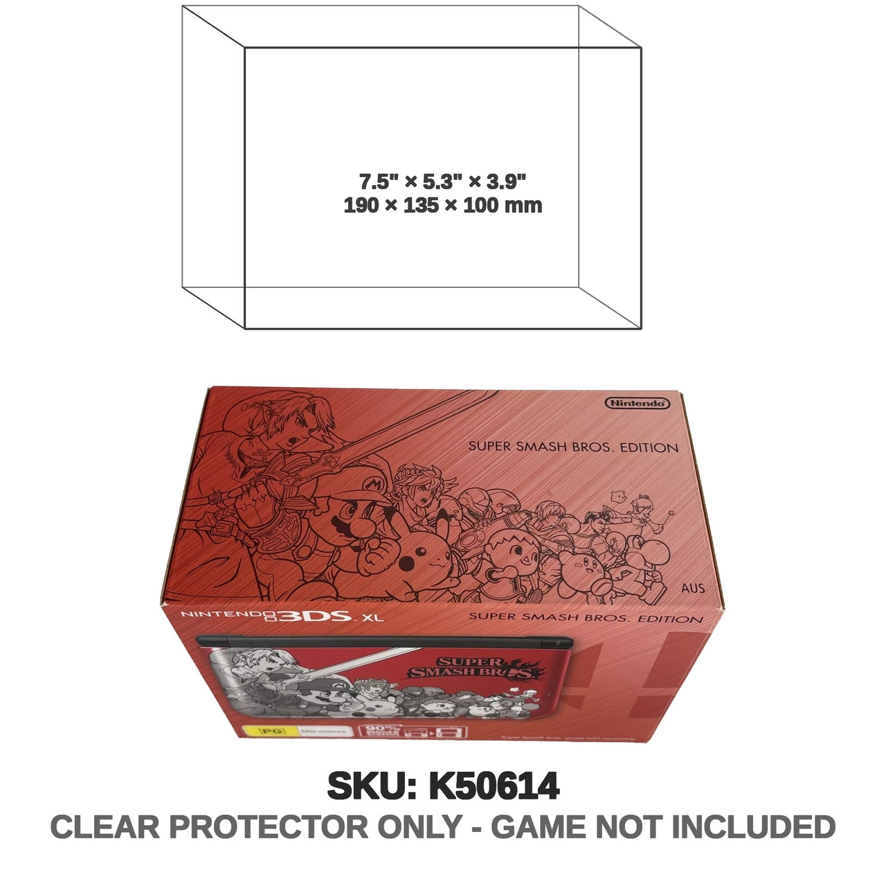 Super Smash Bros. 3DS XL Australian