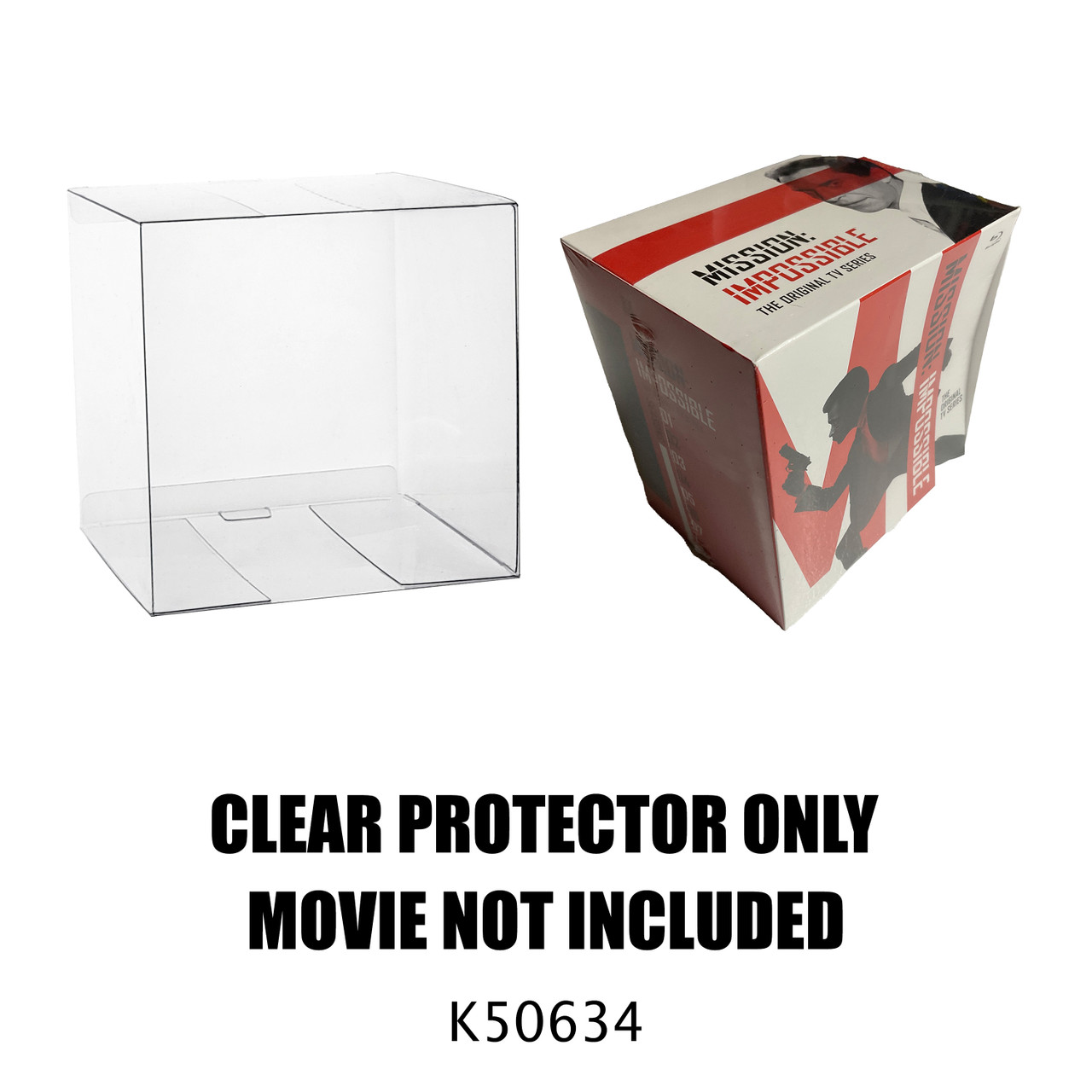 Protector For Mission Impossible Original TV Series Blu-ray