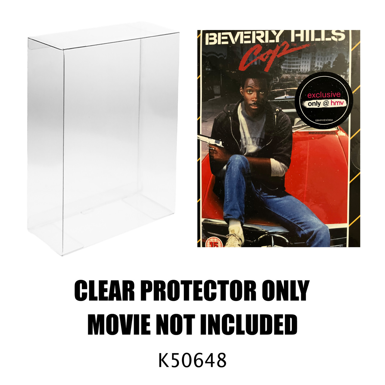 Protector For Beverly Hills Cop Retro VHS Package Bluray