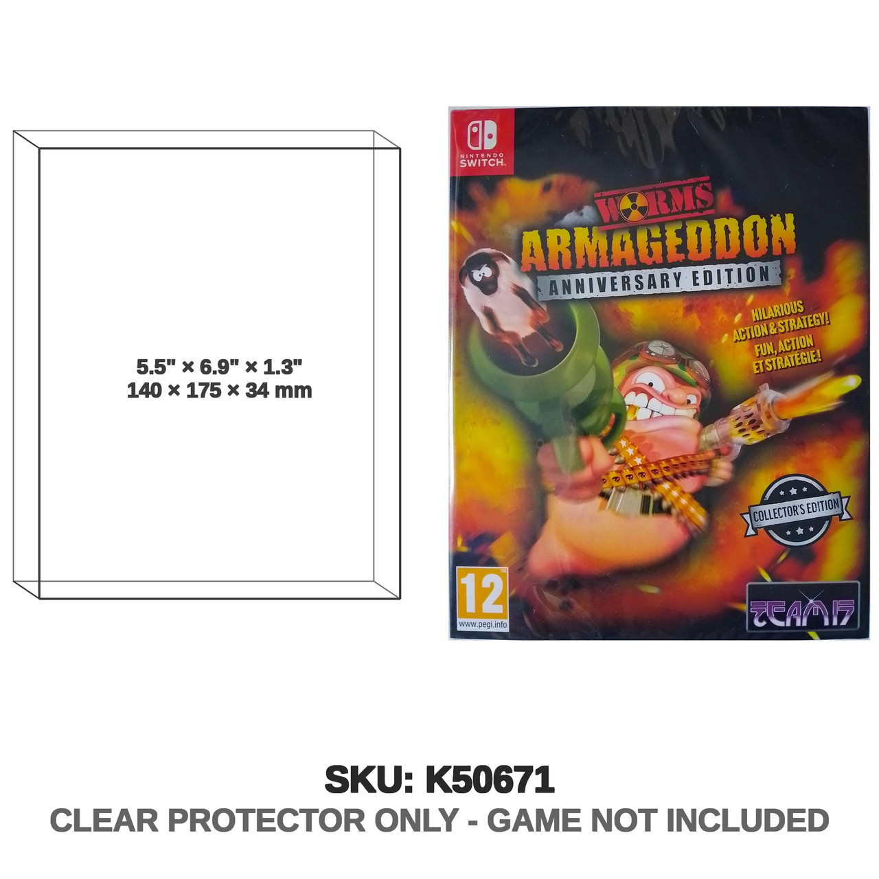 Worms Armageddon Anniversary Edition Nintendo Switch