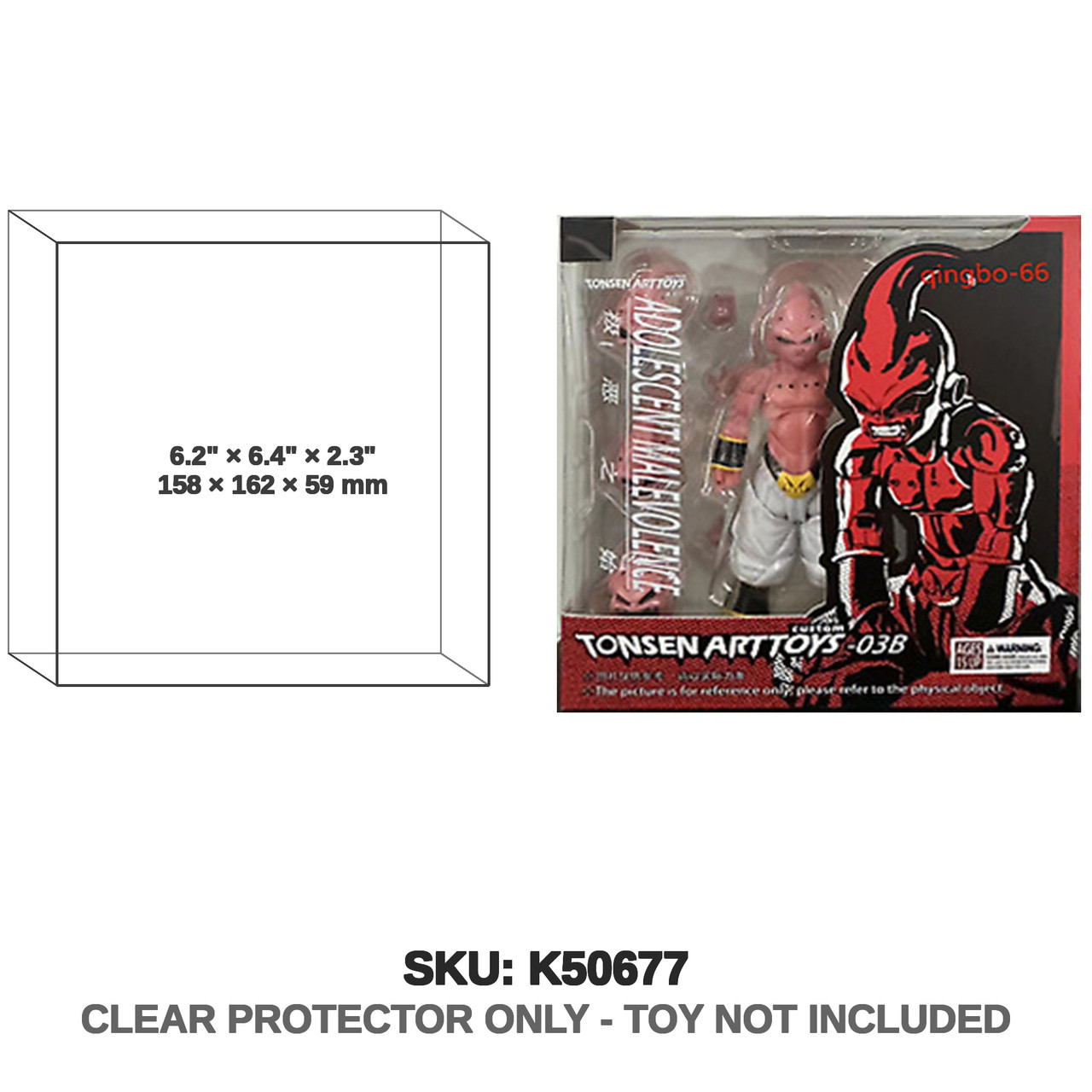Bandai Tonsen Arttoys Adolescent Malevolence Version B
