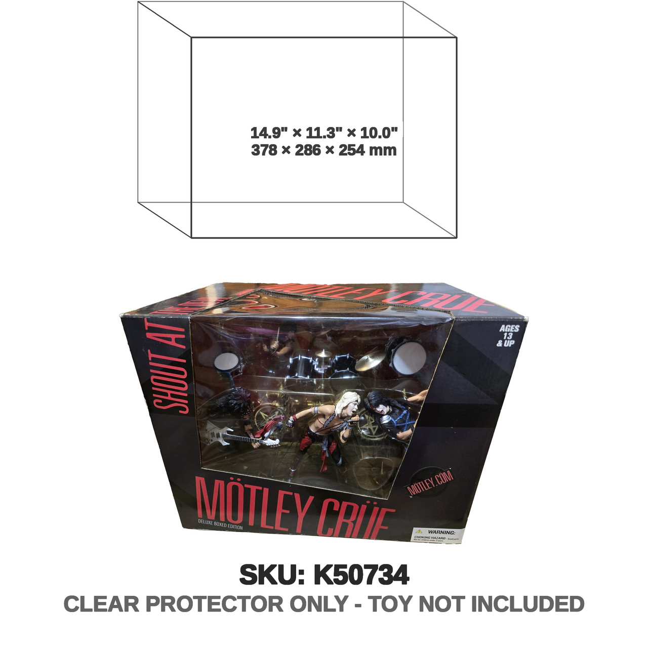 McFarlane Toys Motley Crue Deluxe Boxed Set