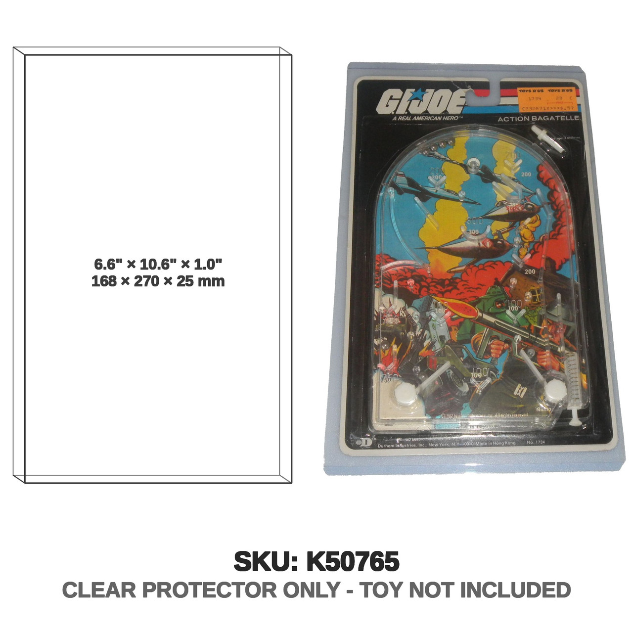 G.I. Joe A Real American Hero Bagatelle Pinball