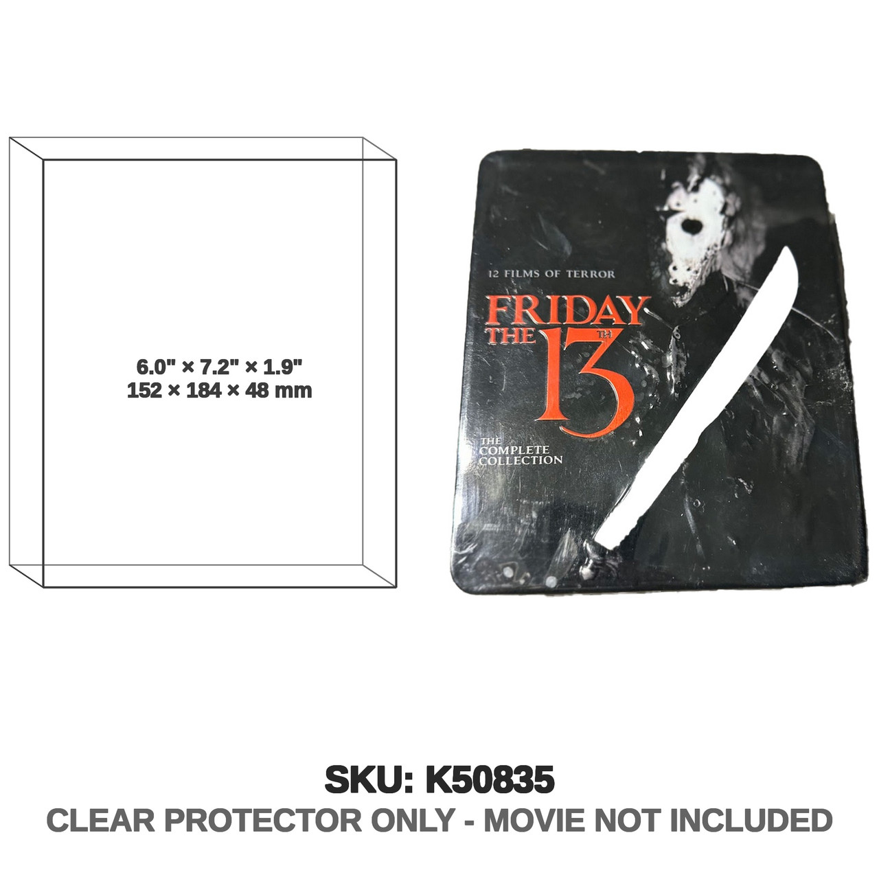 Friday the 13th The Complete Collection Metal box