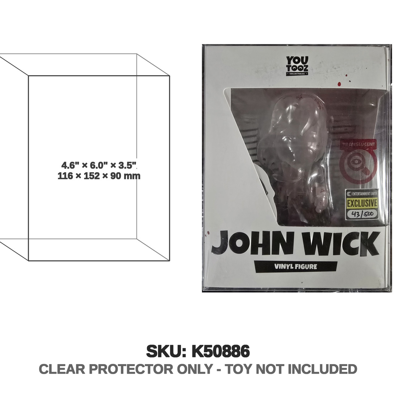 Youtooz John Wick Vinyl Figure - EE Exclusive