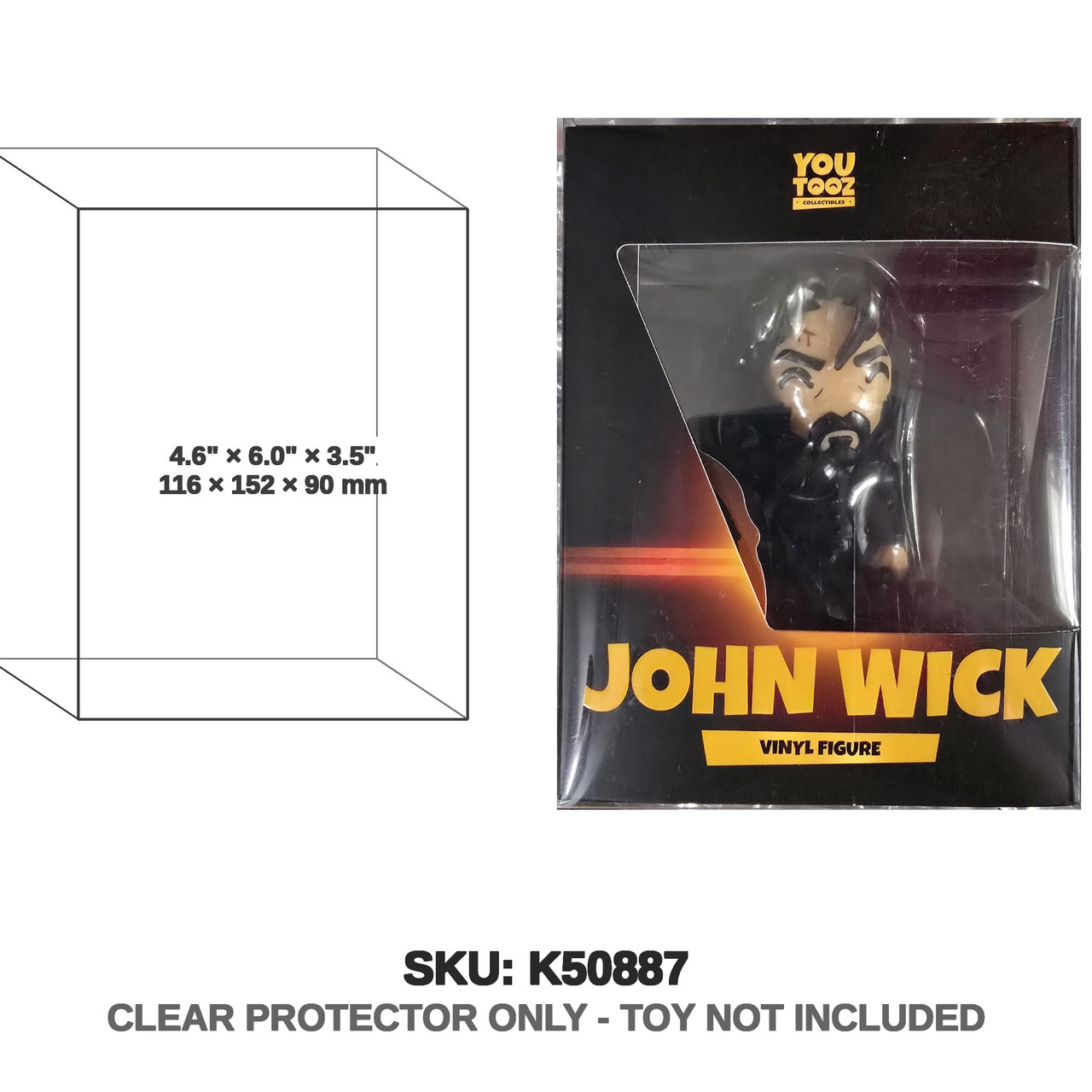 Youtooz John Wick Vinyl Figure - Regular Size