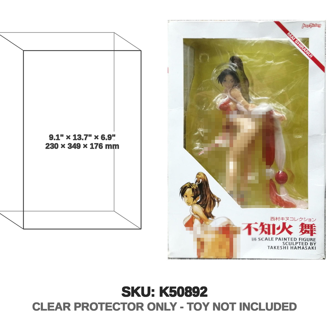 Kinu Nishimura collection Mai Shiranui 1/6