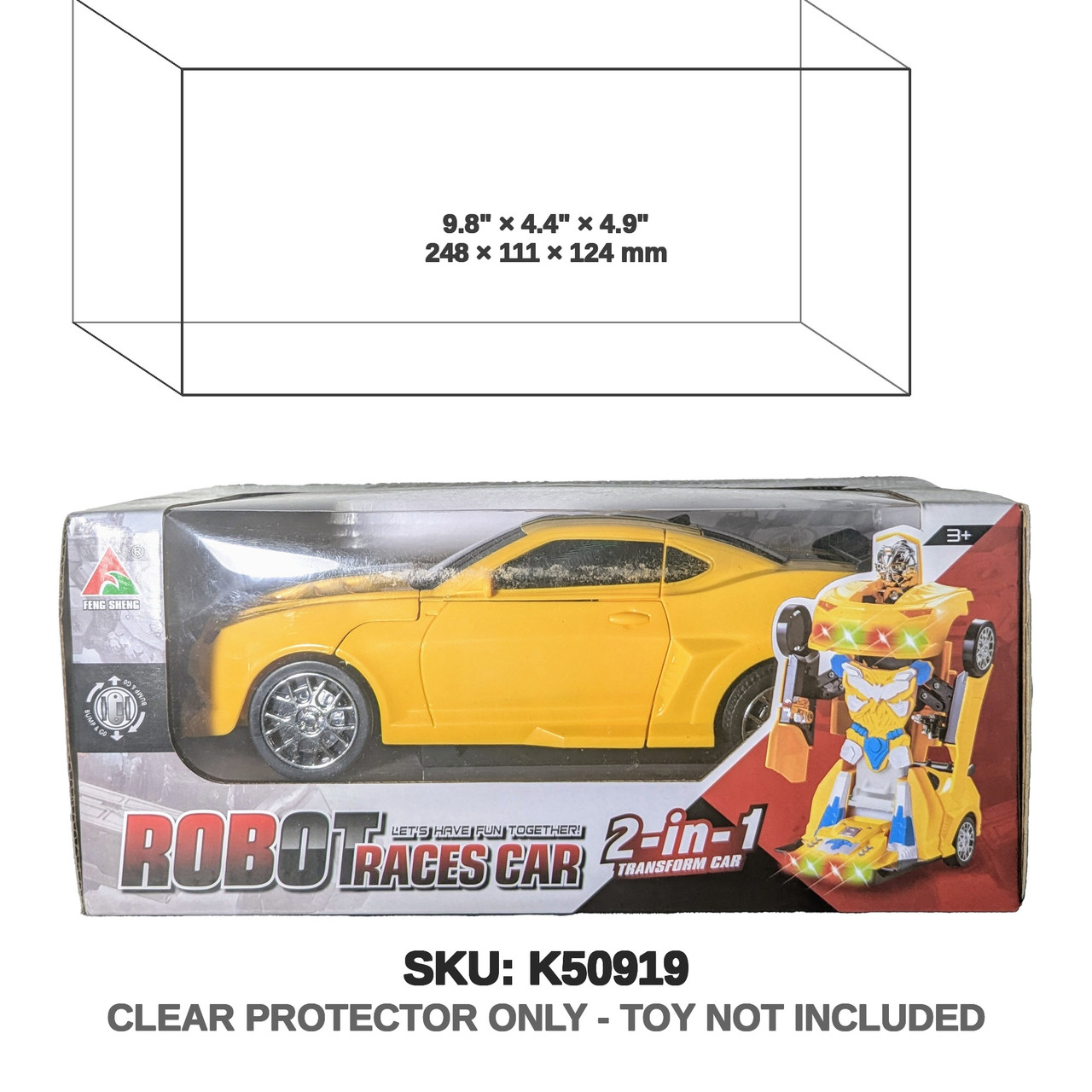 Feng Sheng Transformers Robot Race Car