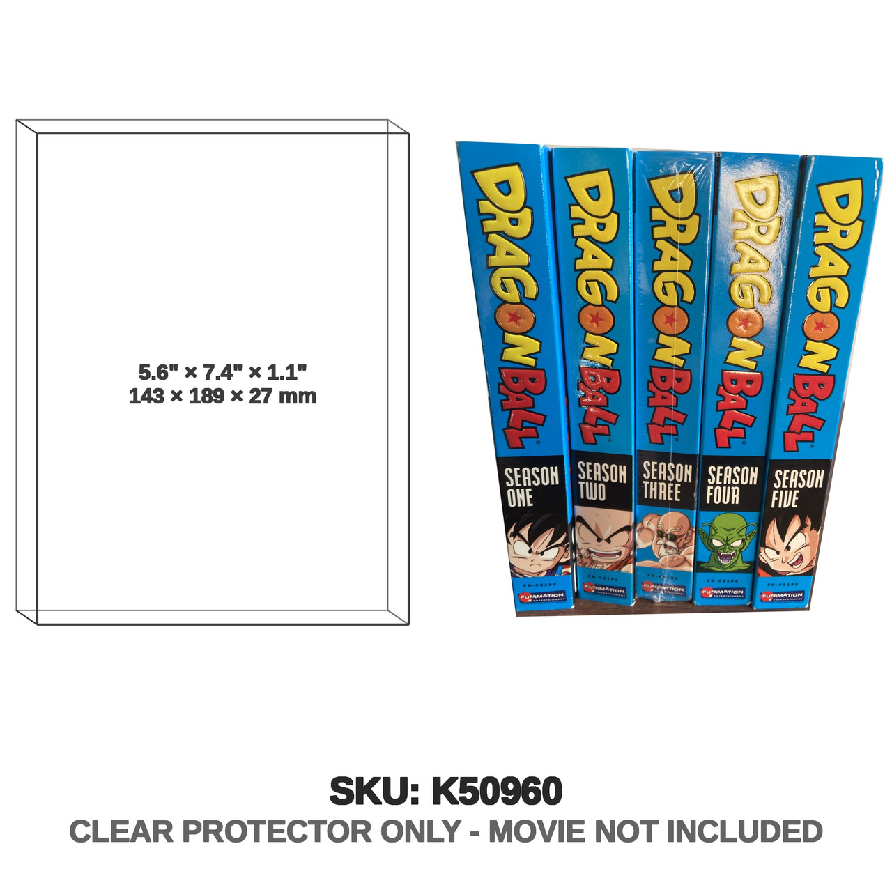 Dragon Ball Season 1-5 Blue Brick Collection DVD